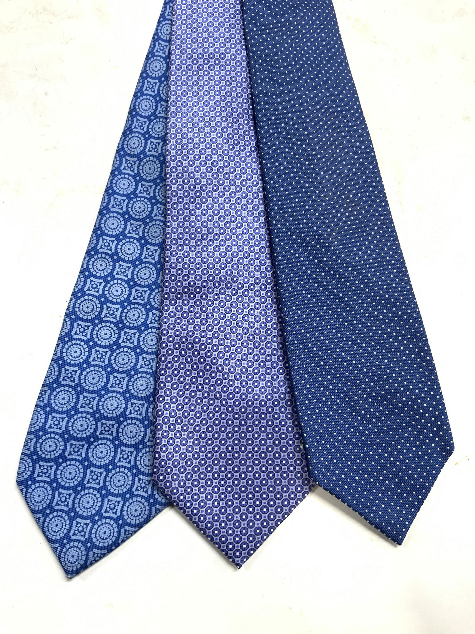 Lot 3 Assorted Silk Neckties England and Italy (1 of 8)