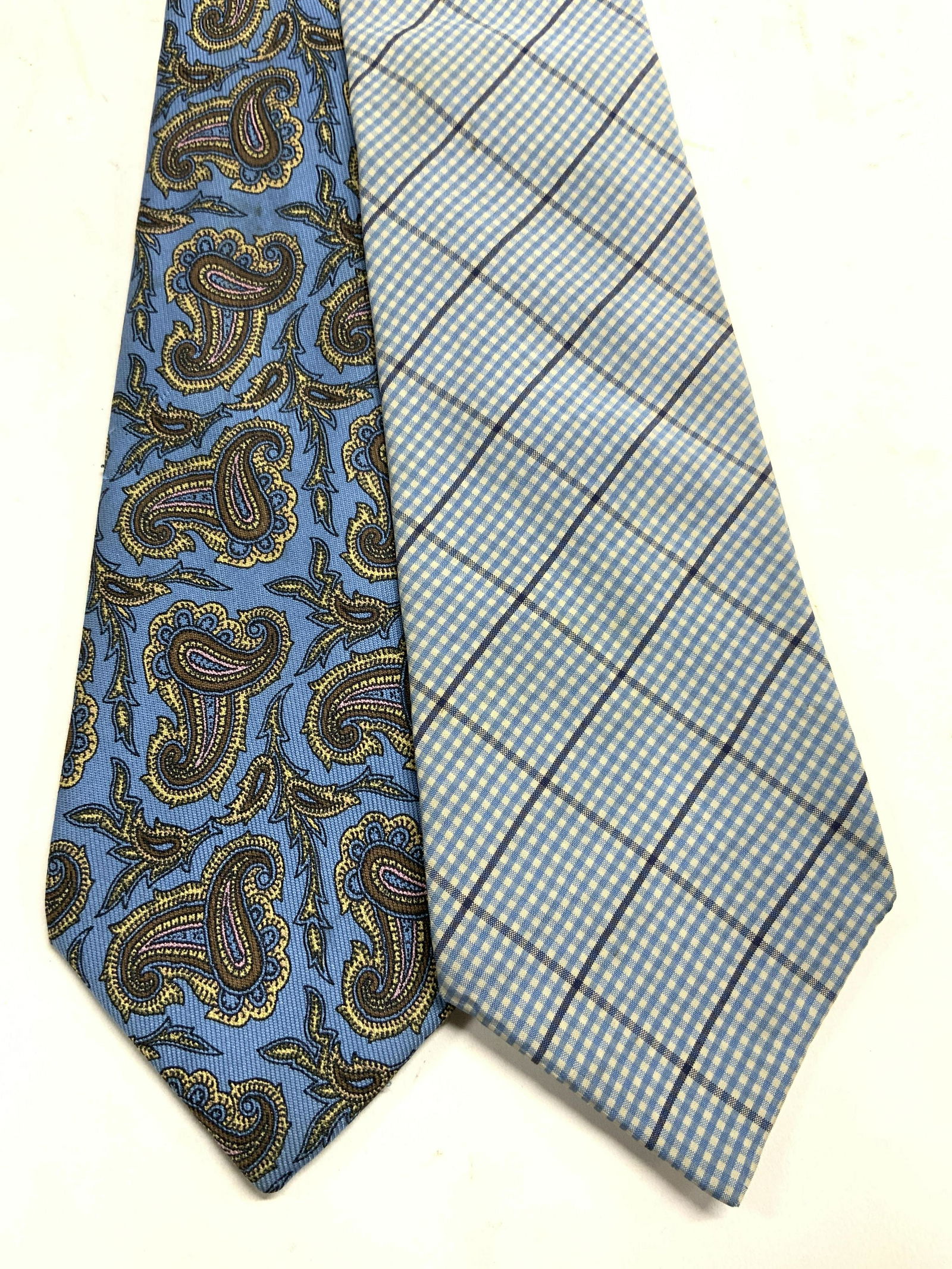 TURNBULL & ASSER Lot 2 Silk Neckties LONDON (1 of 7)