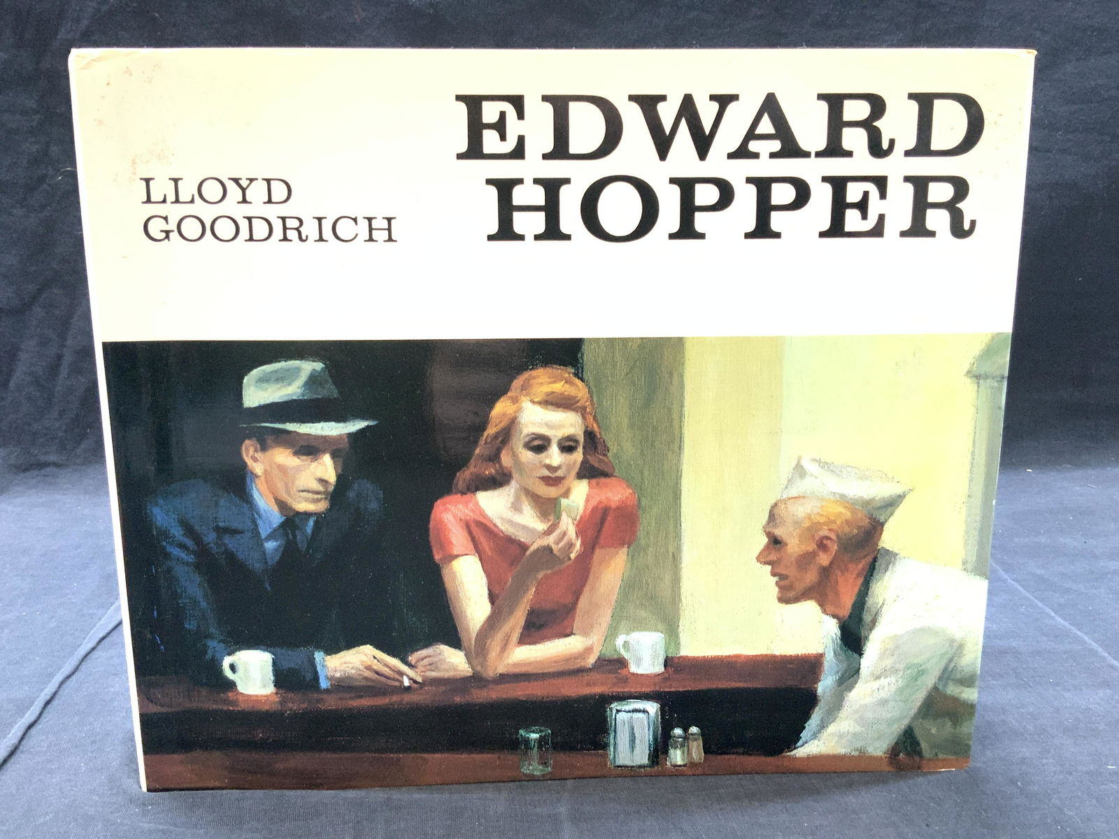 EDWARD HOPPER Art Book By Lloyd Goodrich, 1983: Edward Hopper by Lloyd Goodrich. Copyright 1983, published by Harry N. Abrams, Inc. New York. 132 Illustrations including 79 Full color Approximately 9.25 x 11 inches long and 1 inch thick. Minor wear