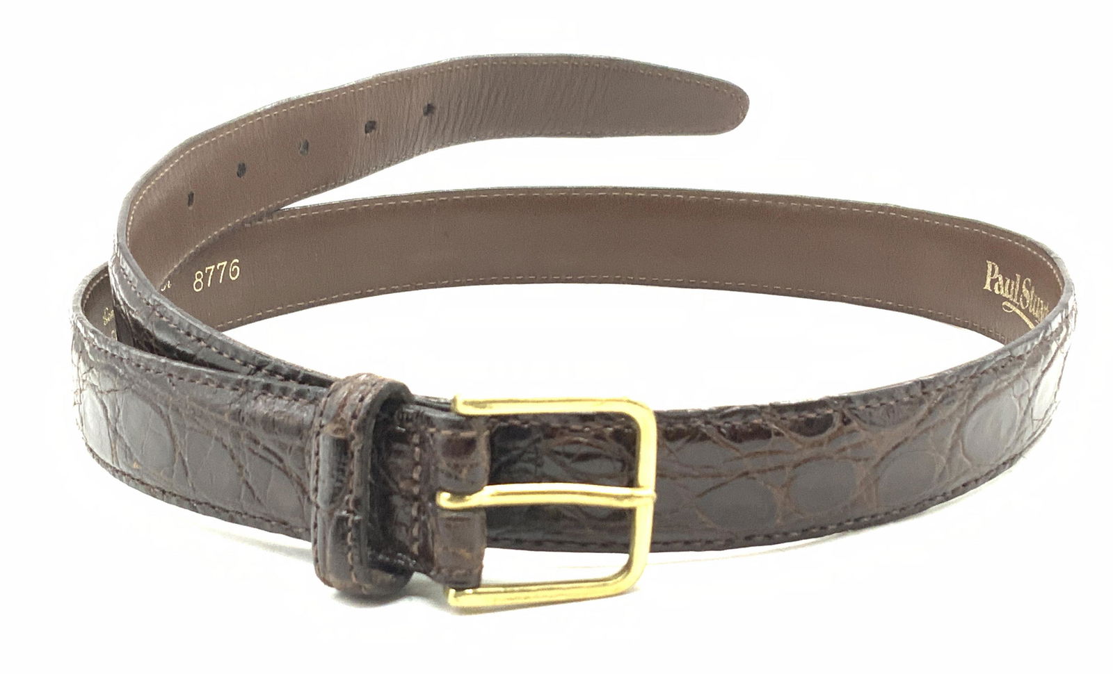 Paul Stuart Alligator Leather Belt (1 of 6)