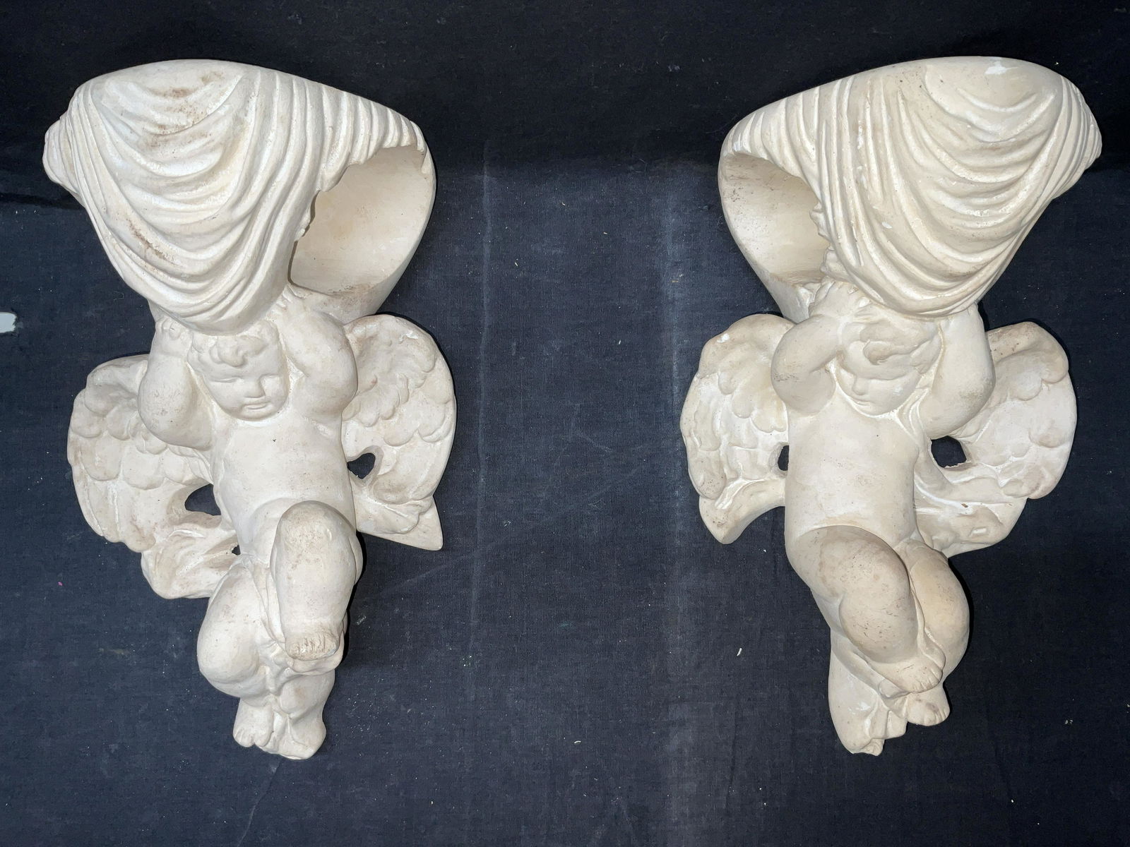 Plaster Cherubs Wall Shelving (1 of 7)