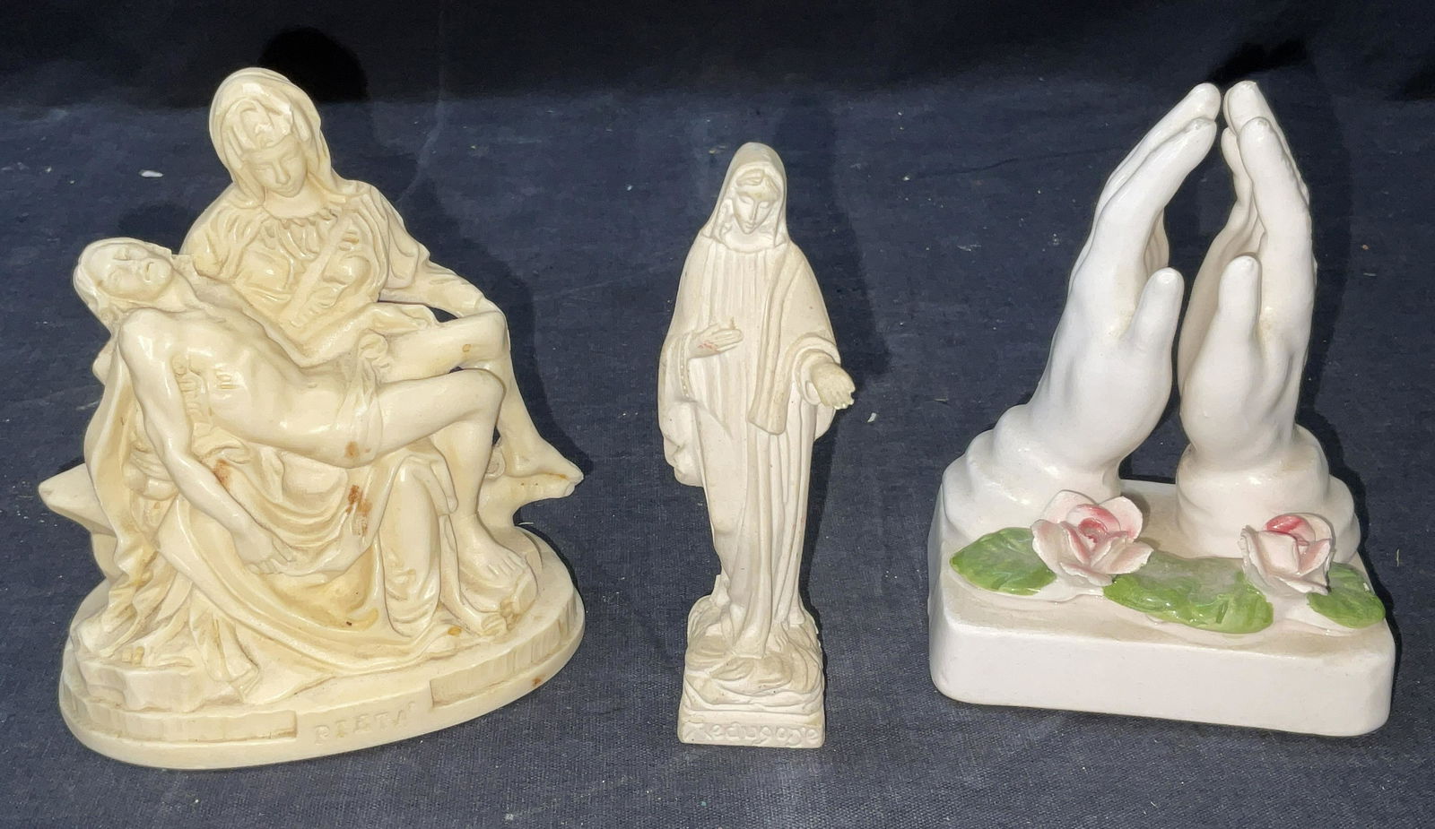 Lot 3 Porcelain Iconographic Shelf Decor (1 of 8)