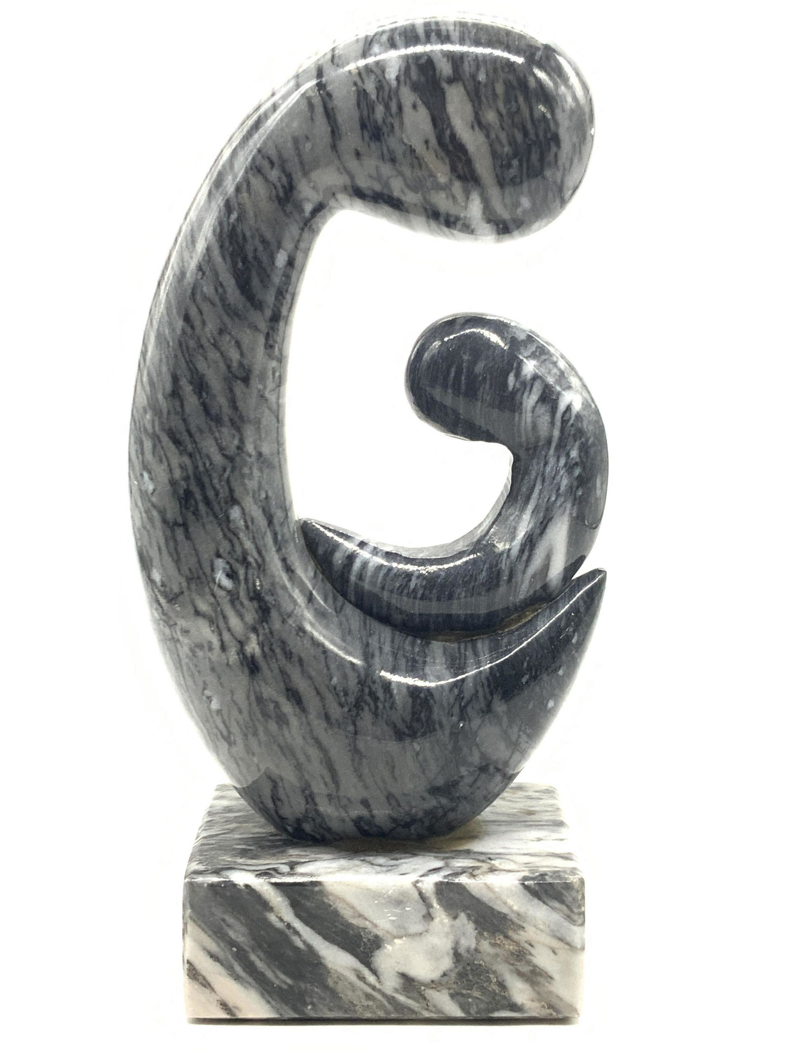 Polished Marble / Stone Parent Child Sculpture (1 of 9)