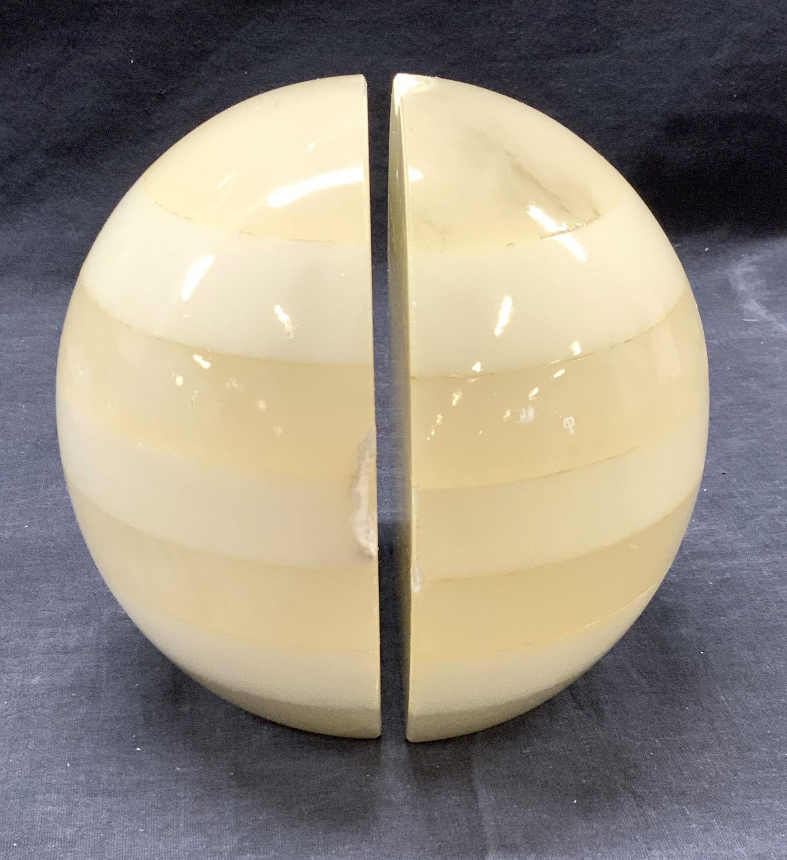 Pair Marble Dome Book Ends (1 of 6)