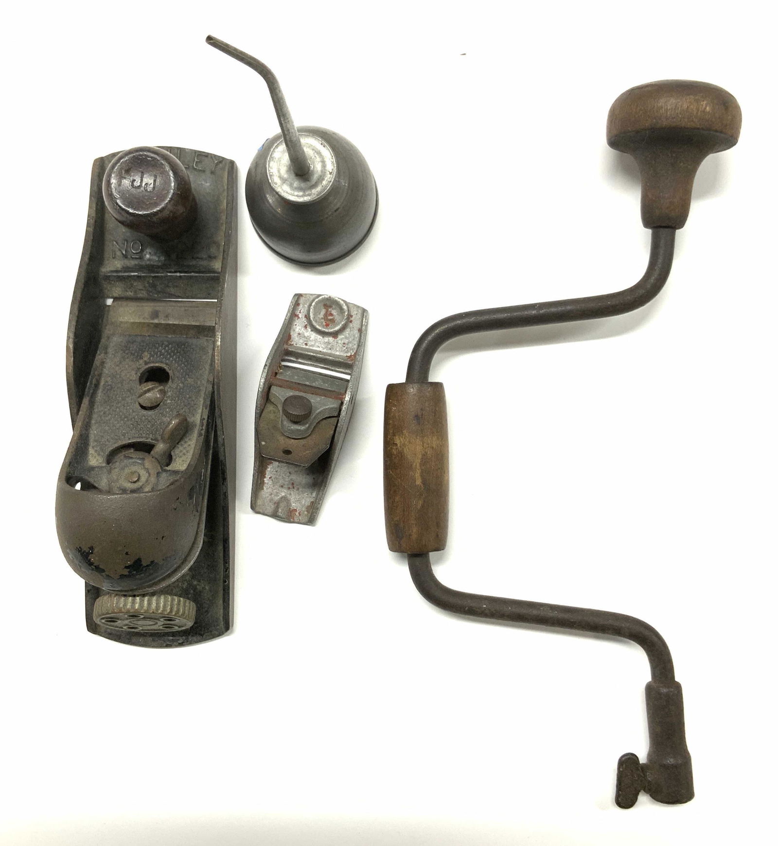 4 Collectible Iron & Vtg Antique Carpenter Tools (1 of 7)