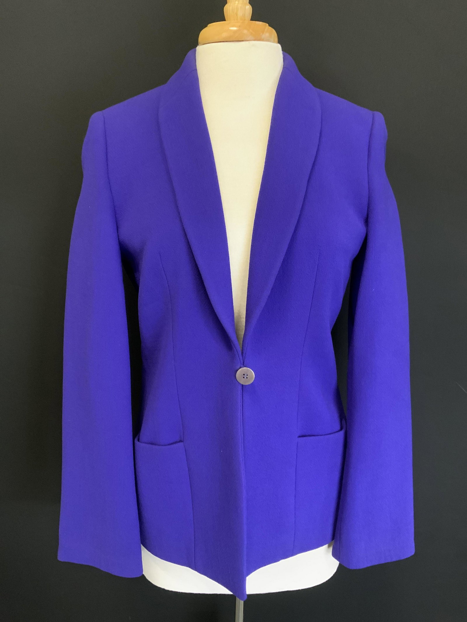 GIORGIO ARMANI Indigo Wool Suit Jacket (1 of 7)