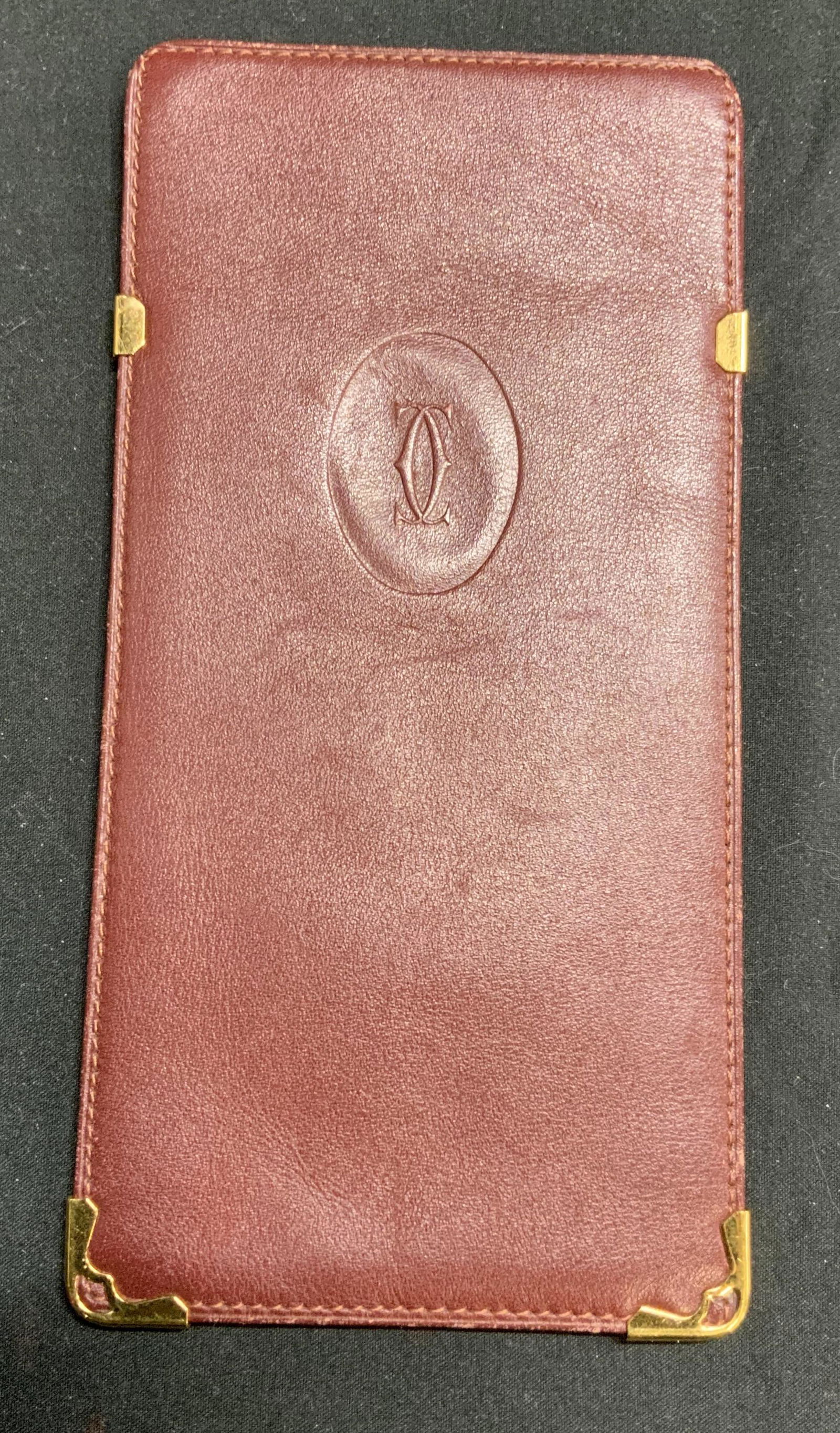 CARTIER  Leather Eyeglasses/Sunglasses Case (1 of 6)