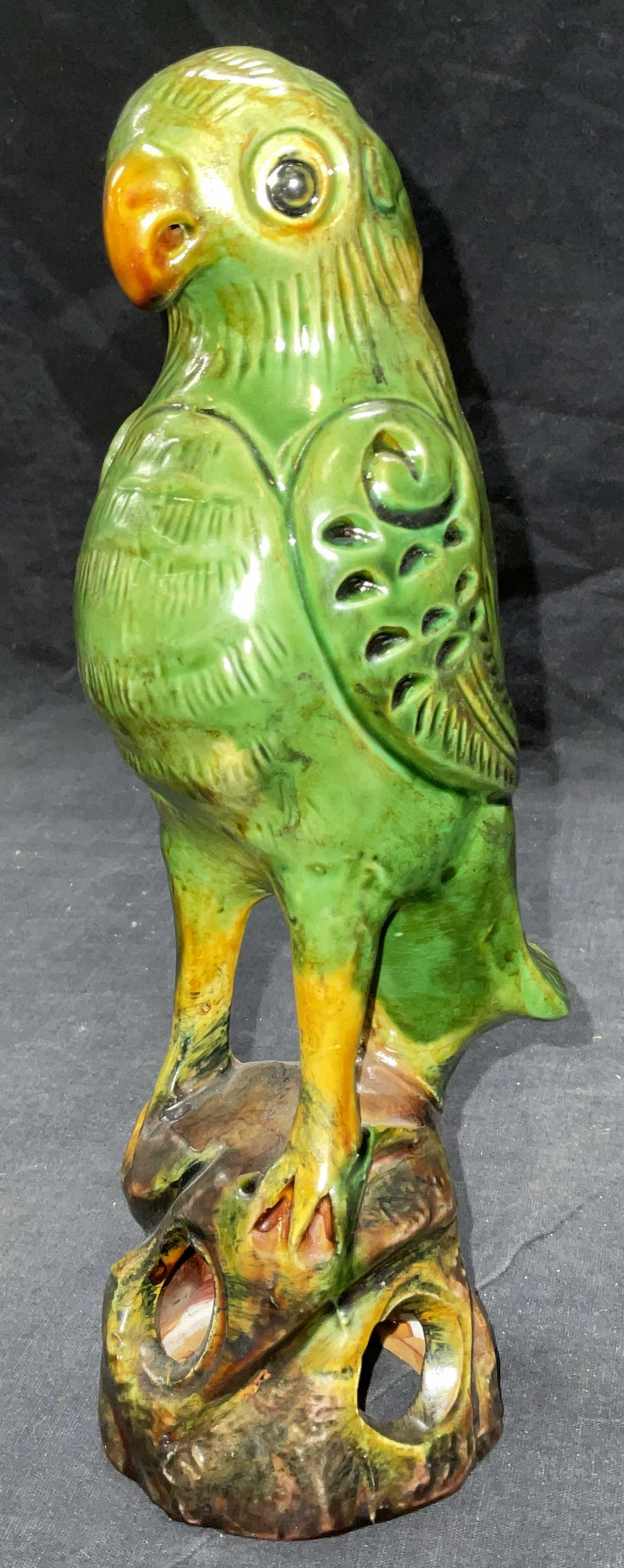 Ceramic Parrot Figural (1 of 6)