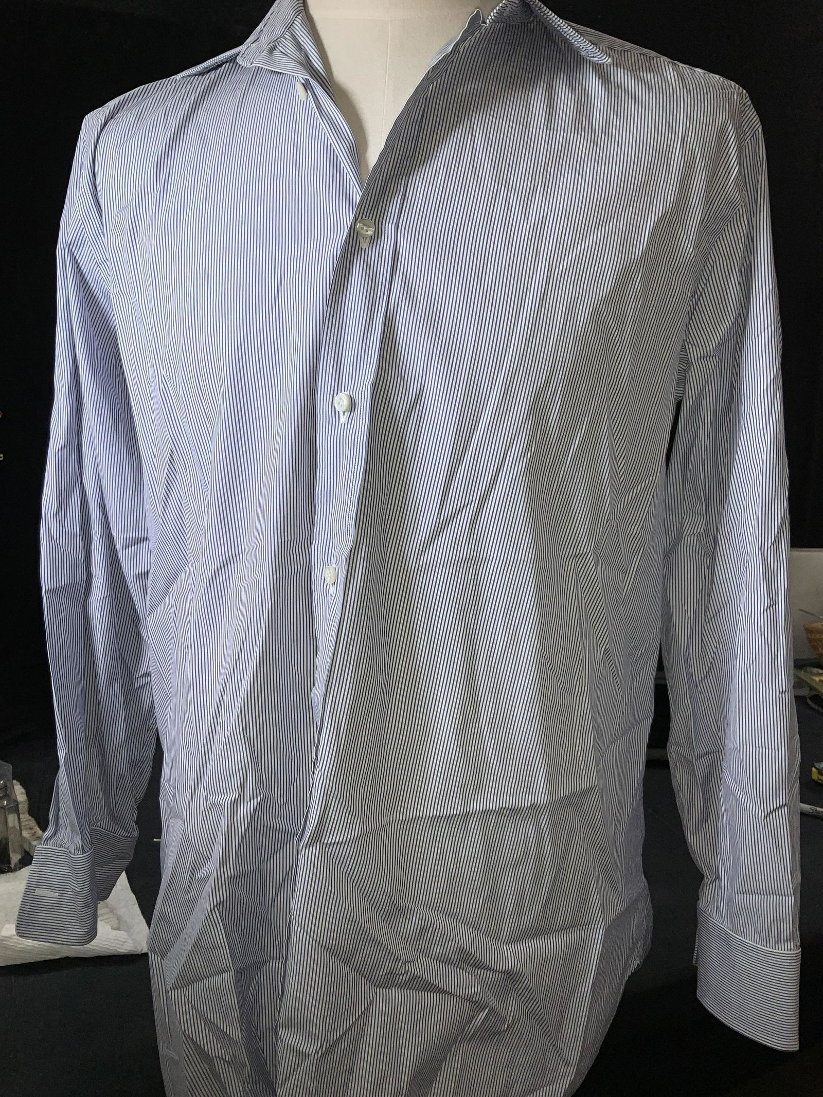 BRIONI Soft Cotton Striped Shirt, ITALY (1 of 6)