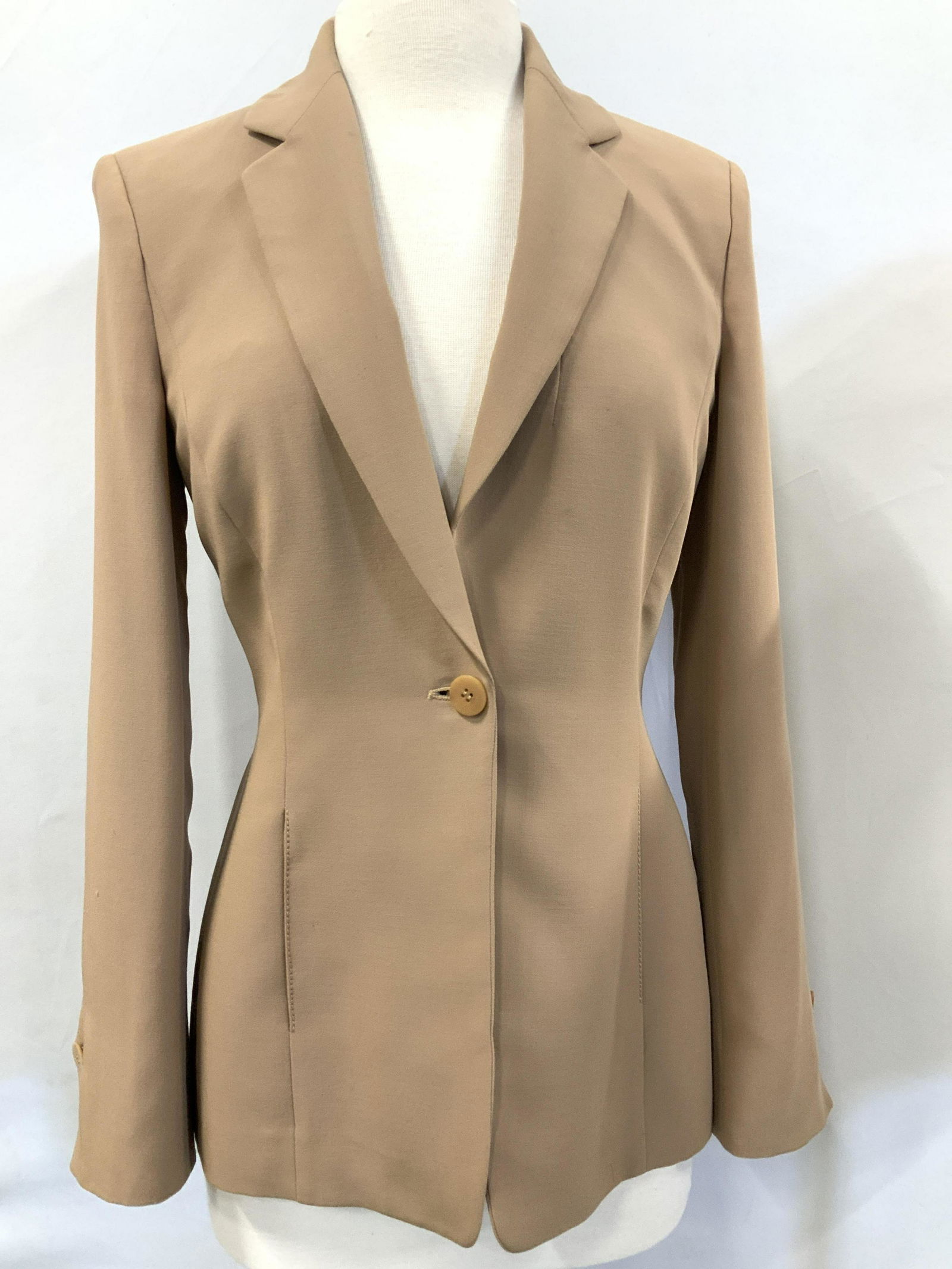 Giorgio Armani Tan Wool  Blazer, ITALY (1 of 7)