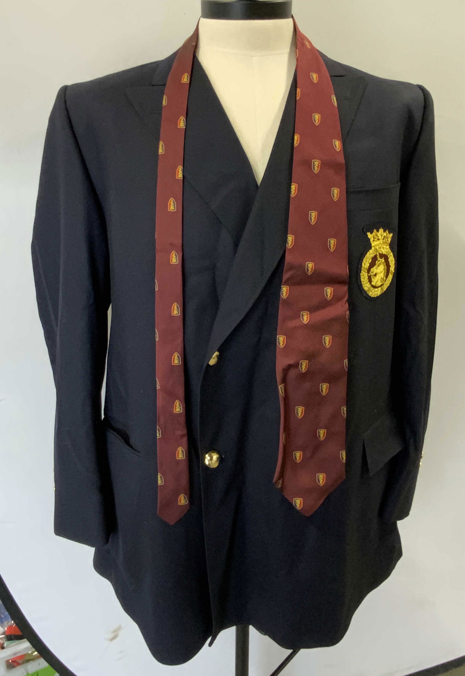 GIOVANNI Navy Double Breasted Sport Coat & More (1 of 9)