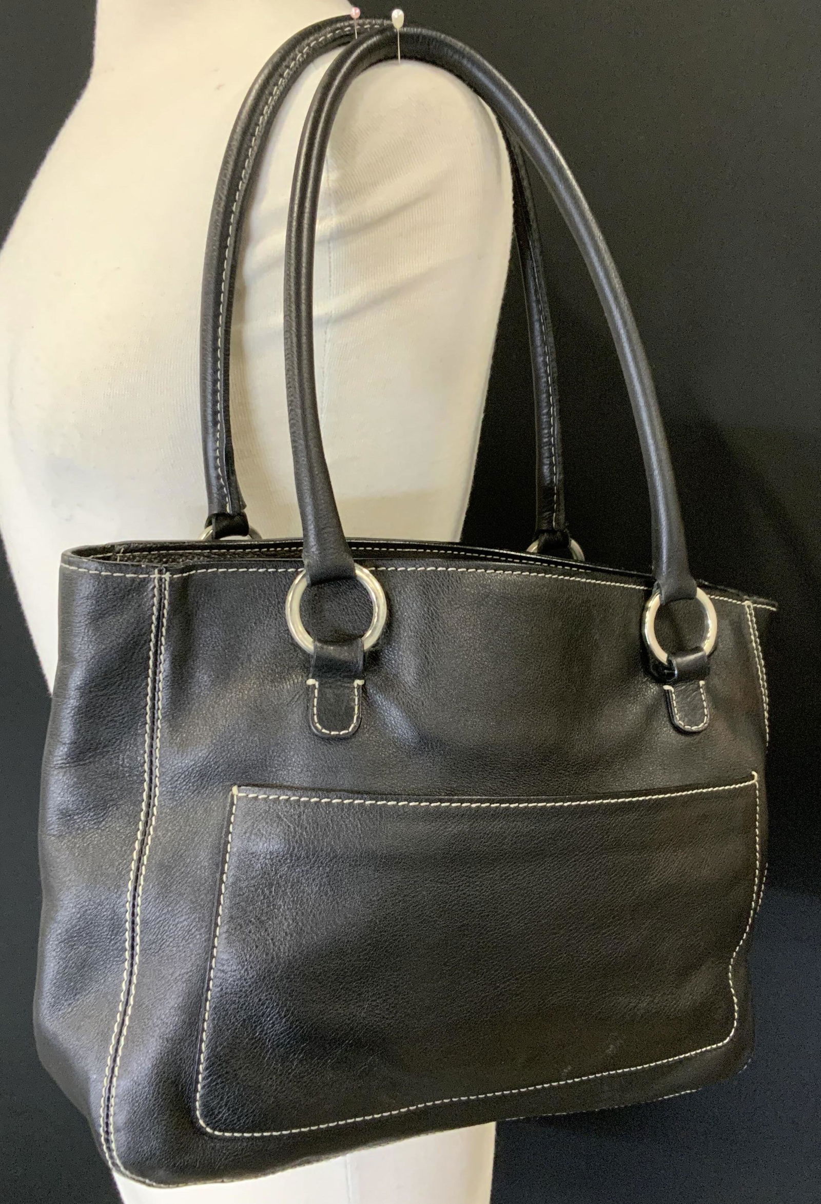 Authentic LAI Couture Designer Leather Bag, Duster (1 of 11)
