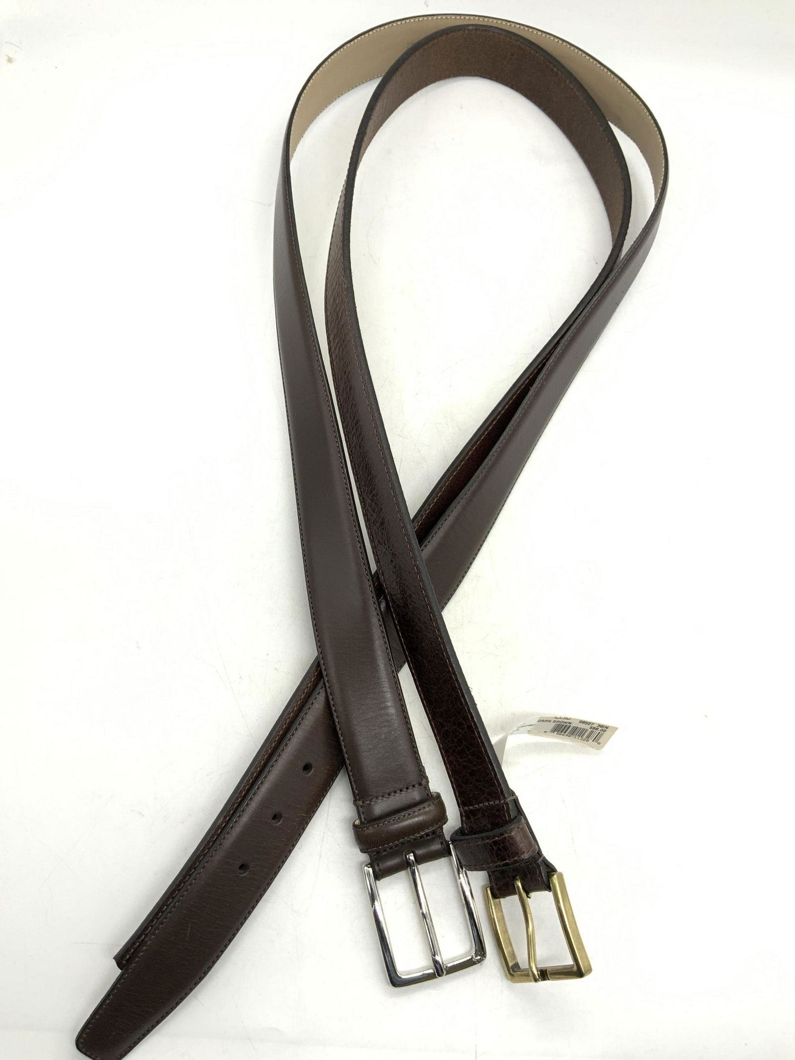 ALLEN EDMONDS & Brooks Brothers Leather Belts (1 of 8)