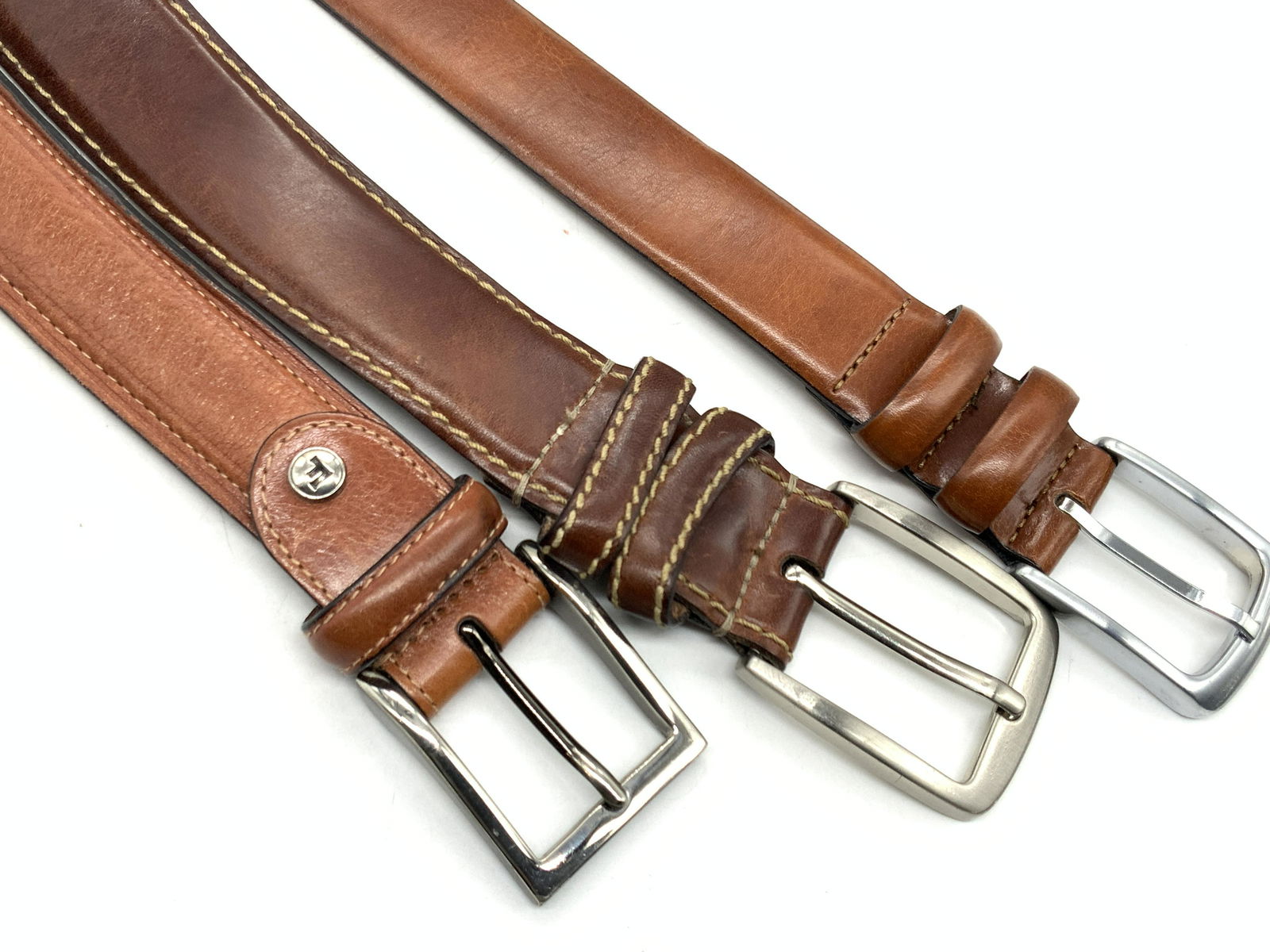 ALLEN EDMONDS, BOSCA & More Designer Leather Belts (1 of 12)