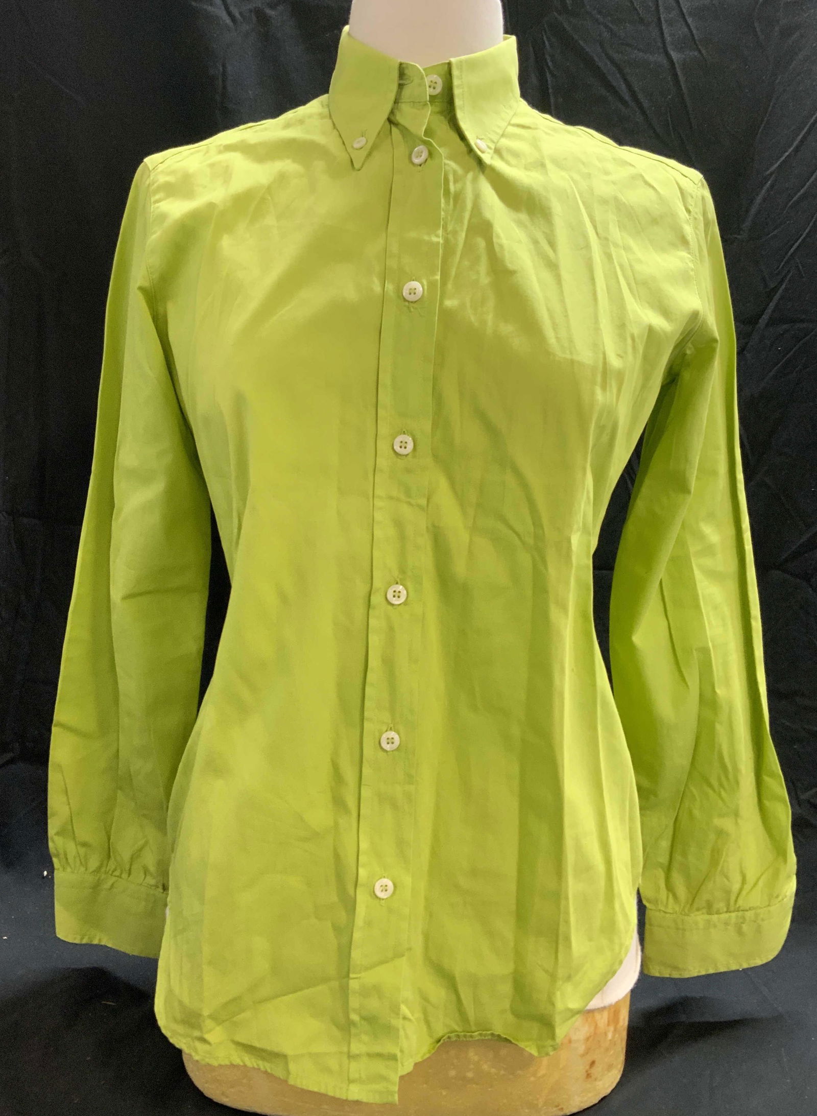 BIELLA COLLEZIONI Green Button Up Shirt Italy (1 of 6)