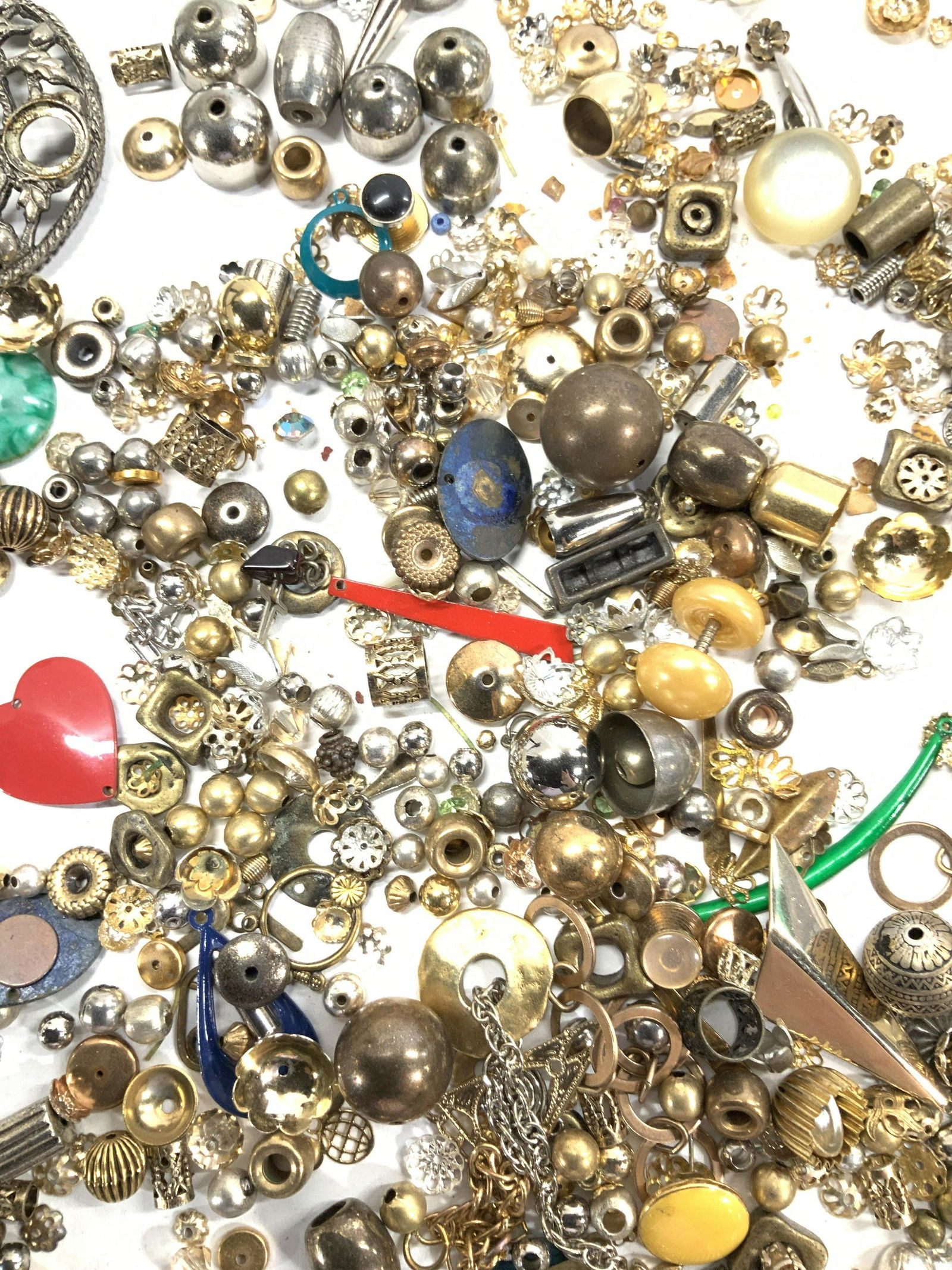 Lot Unique Metal Jewelry Beads, Jewelry Making (1 of 9)