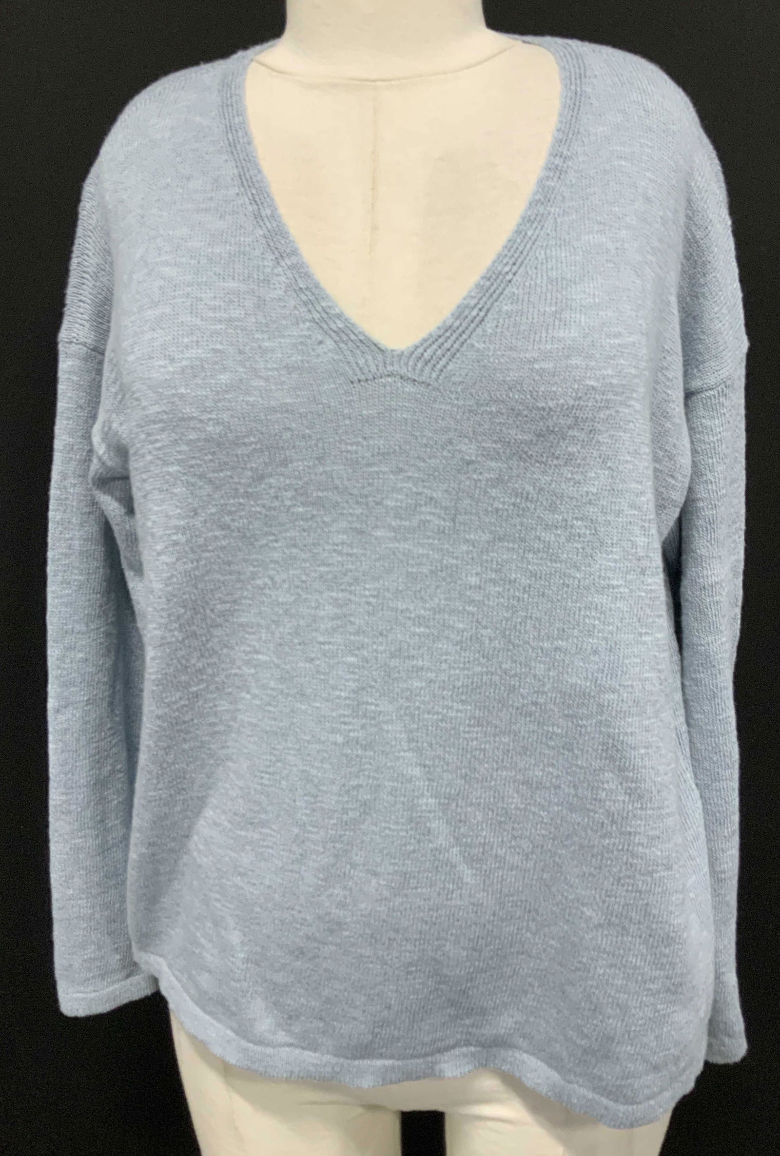 EILEEN FISHER COTTON & LINEN SWEATER (1 of 6)