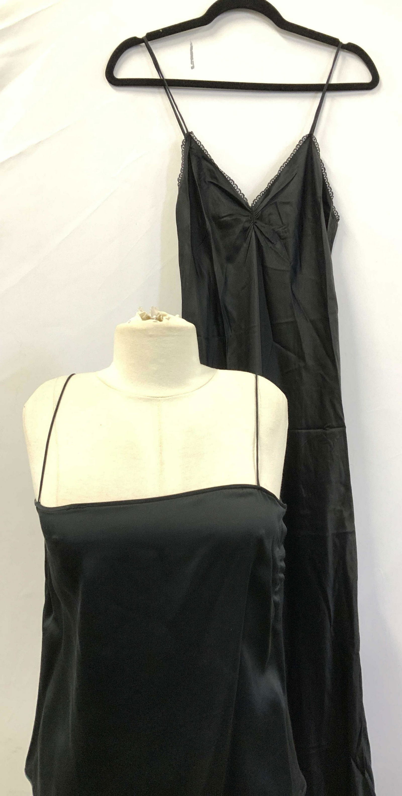 Lord & Taylor Silk Negligee & Chemise (1 of 8)