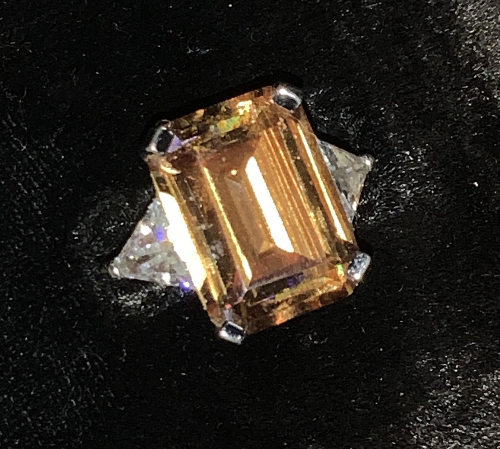 Sterling Silver Cubic Zirconia Cocktail Ring (1 of 7)