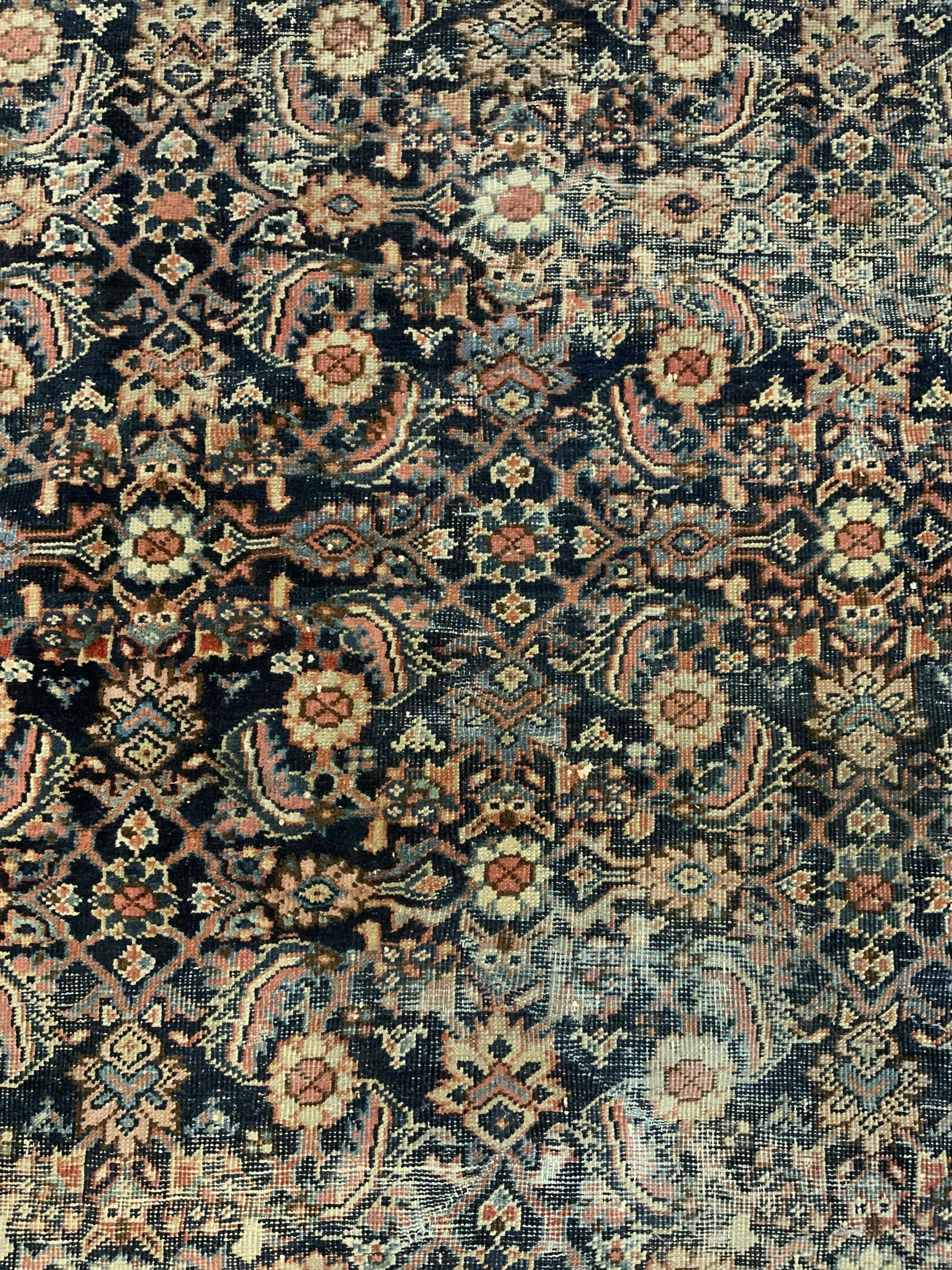 Antique Handmade Wool Persian Area Rug (1 of 9)