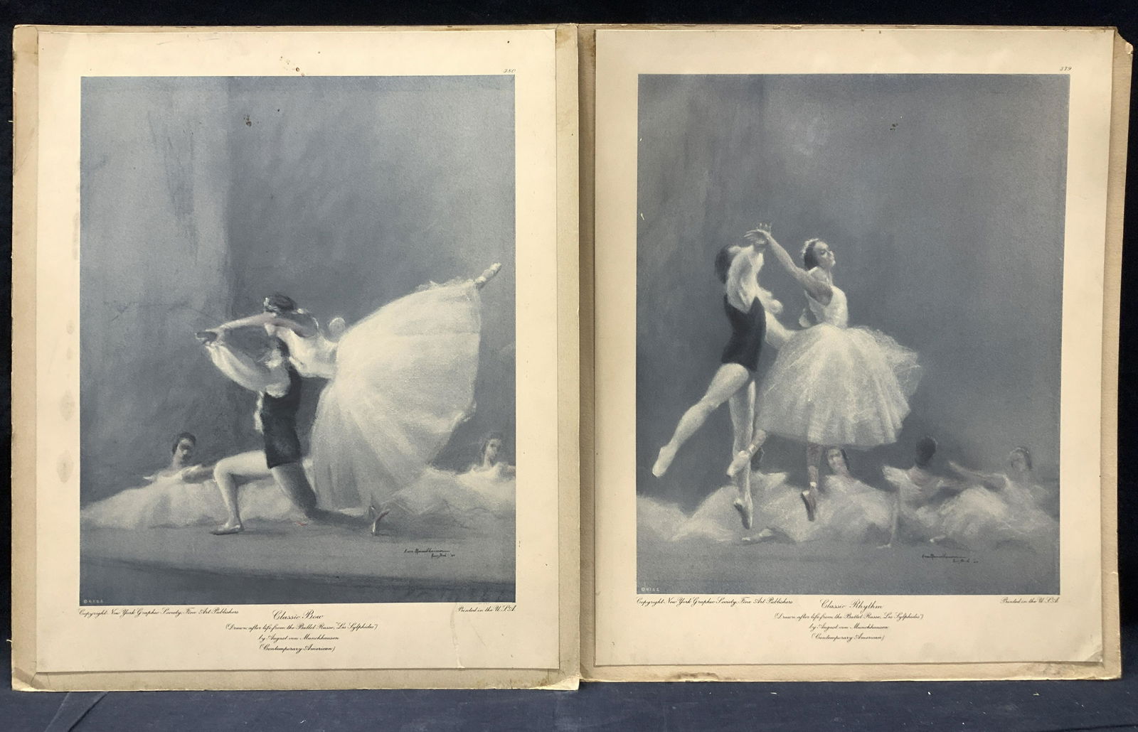 2 Munchausen Ballet Lithographs (1 of 11)