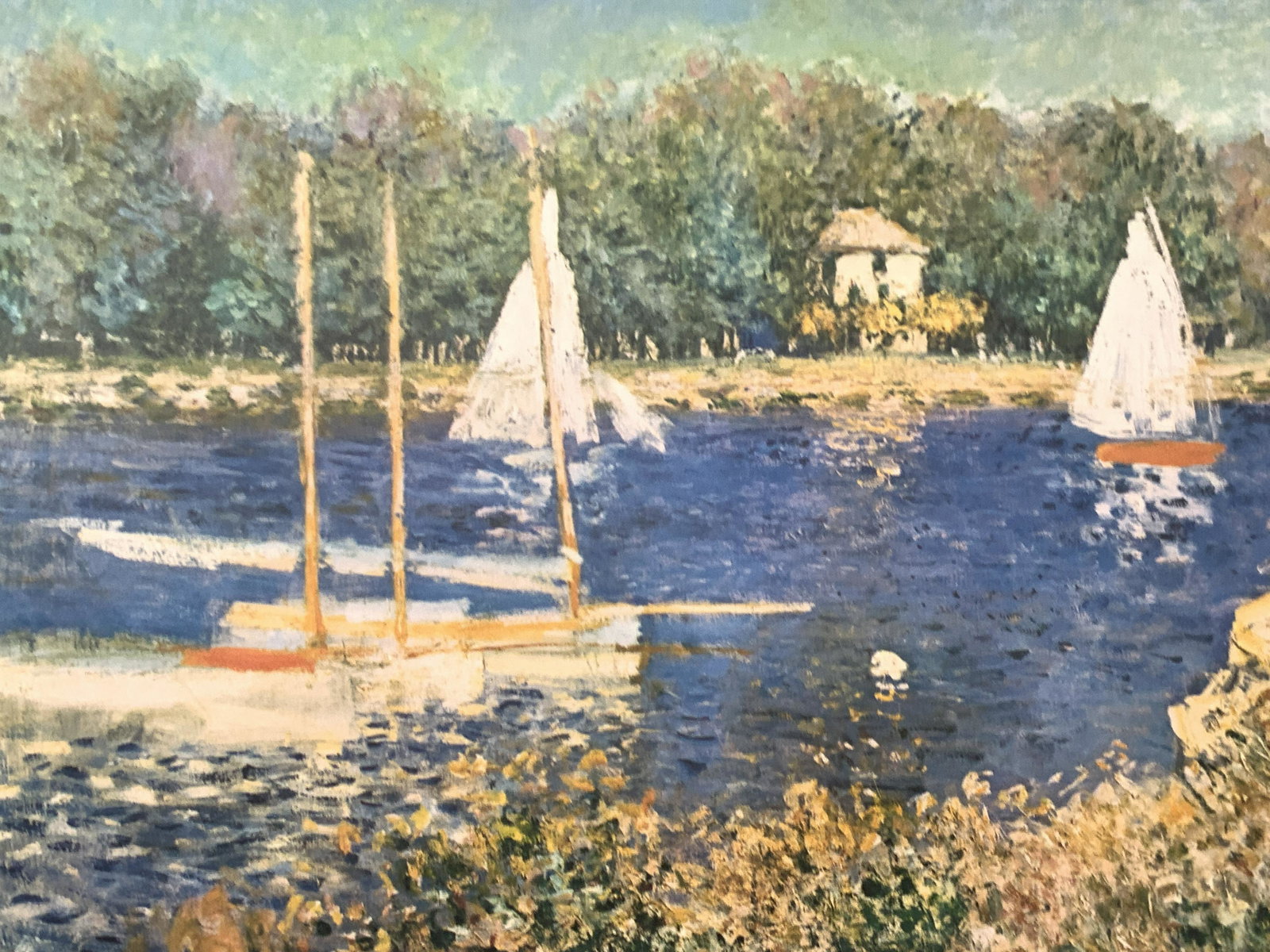 Claude Monet Bassin DArgenteuil Lithograph (1 of 9)