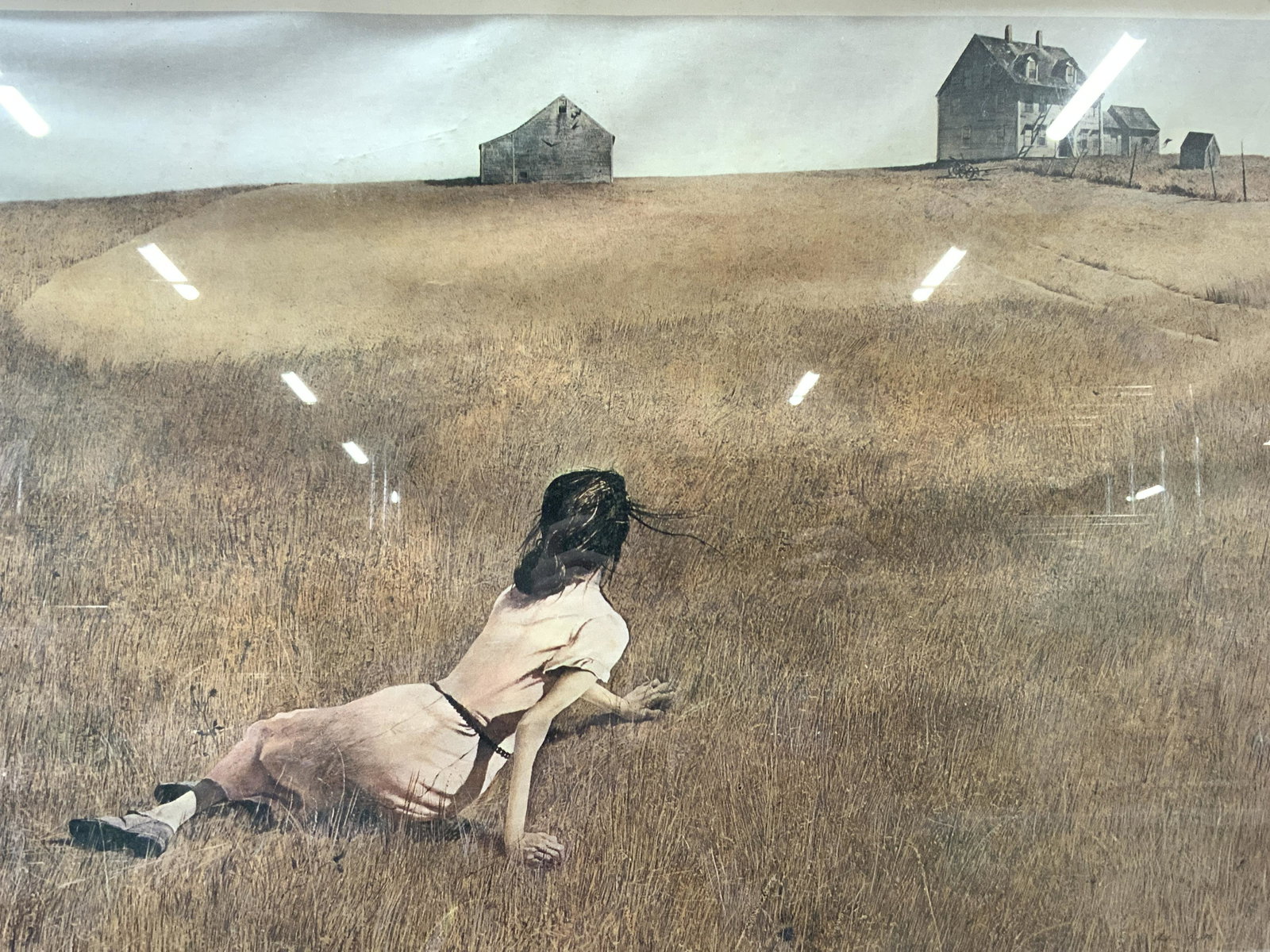 Christinas World by Andrew Wyeth Framed Litho (1 of 8)