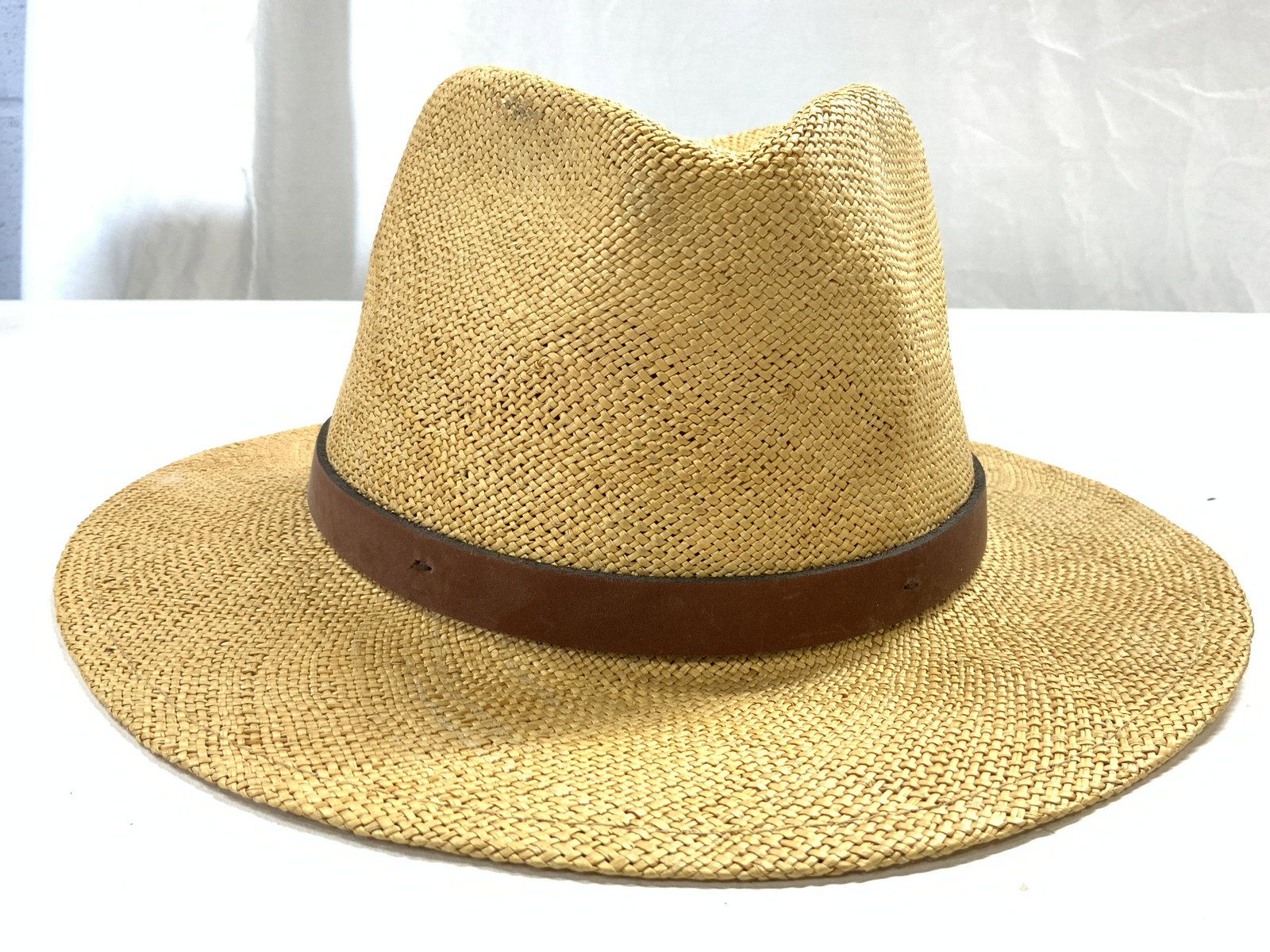 Woven Straw Outback Hat Medium USA (1 of 7)