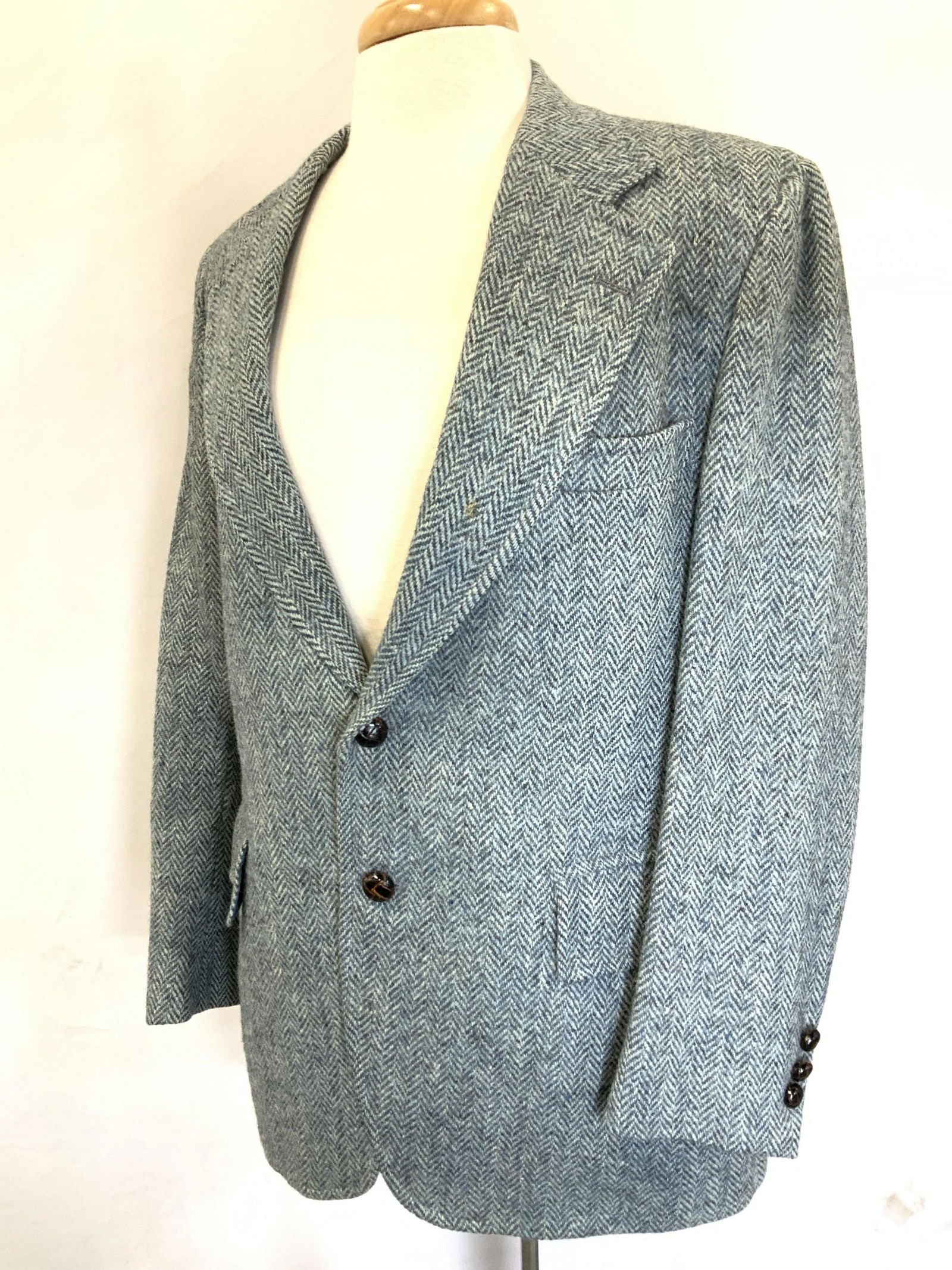 Vtg Harris/ Frank Brothers Wool Tweet Blazer, Scot (1 of 9)