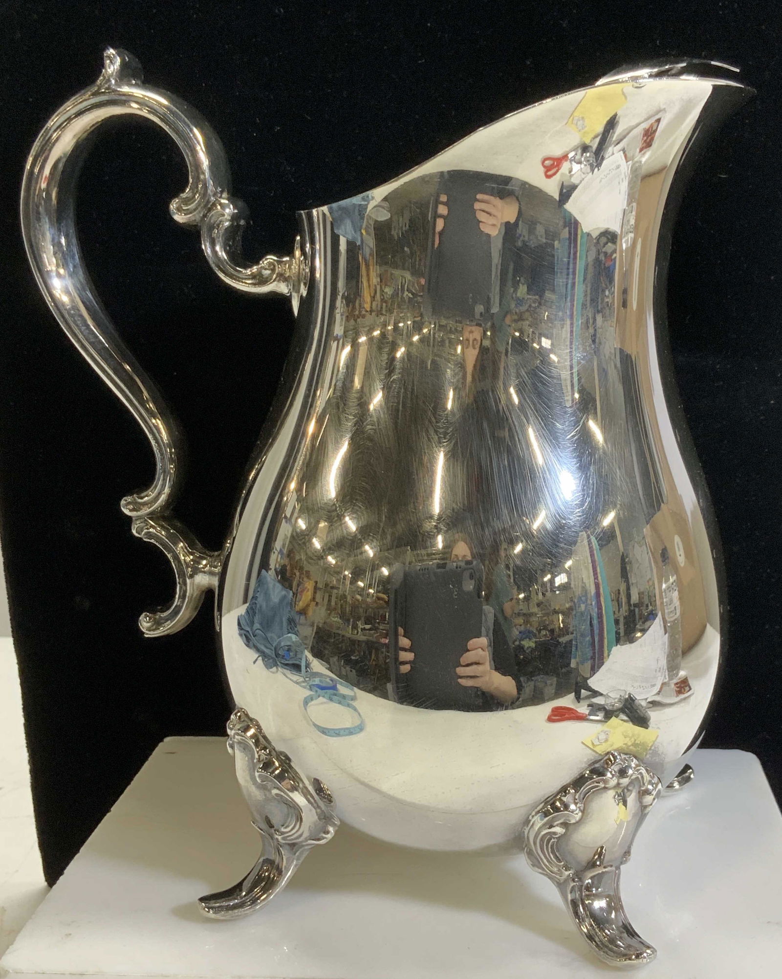Newport YB-510 Silver Plate Drinks Pitcher (1 of 7)