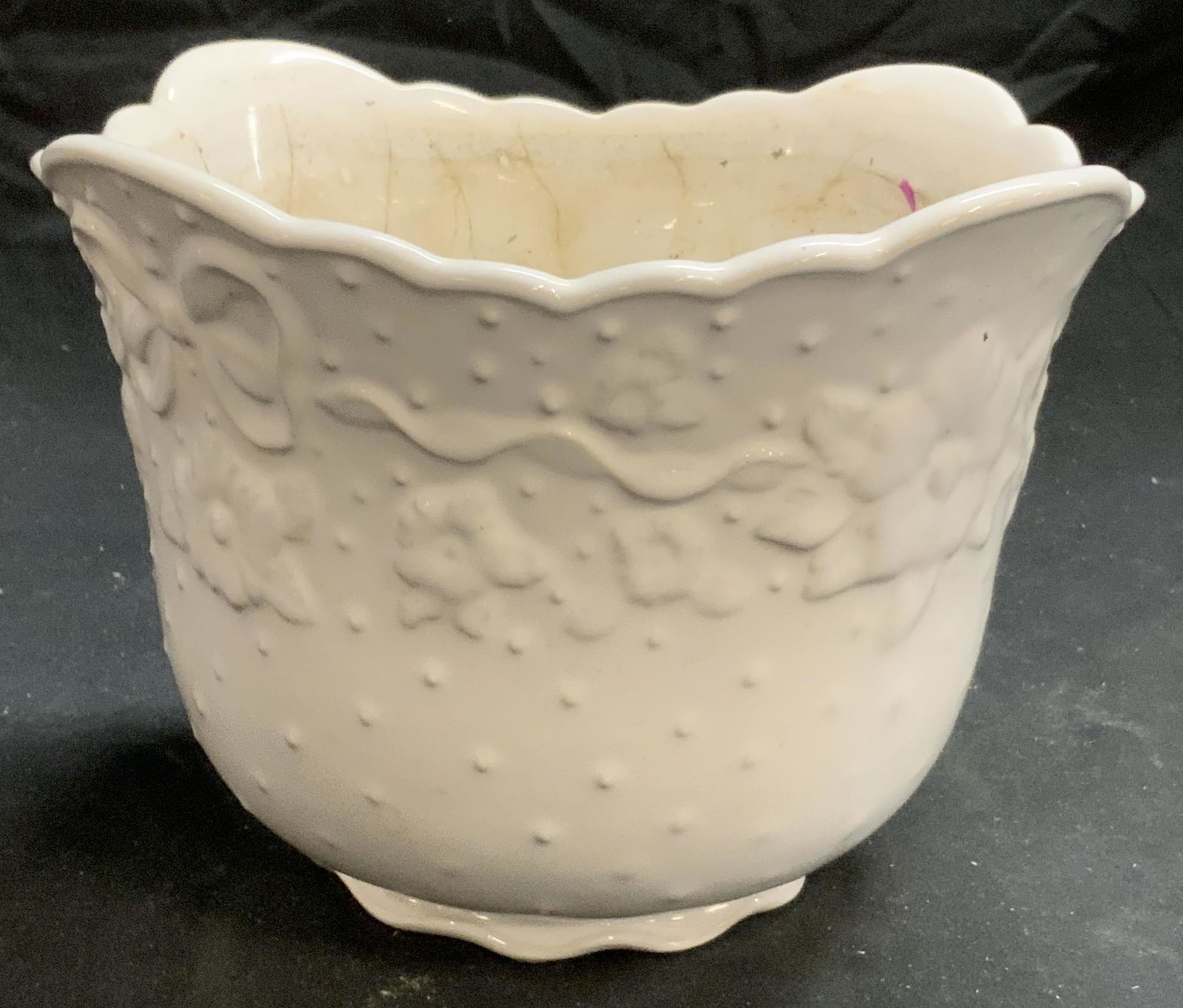 LYNN HOLLYN PORTA Ceramic Cachepot, Portugal (1 of 6)