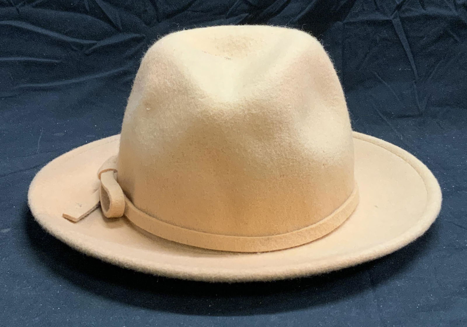 AUGUST Tan Wool Felt Hat (1 of 8)