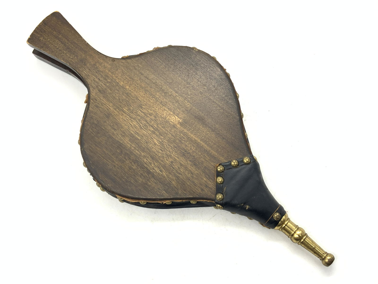 Vintage Wooden & Brass Bellows (1 of 9)