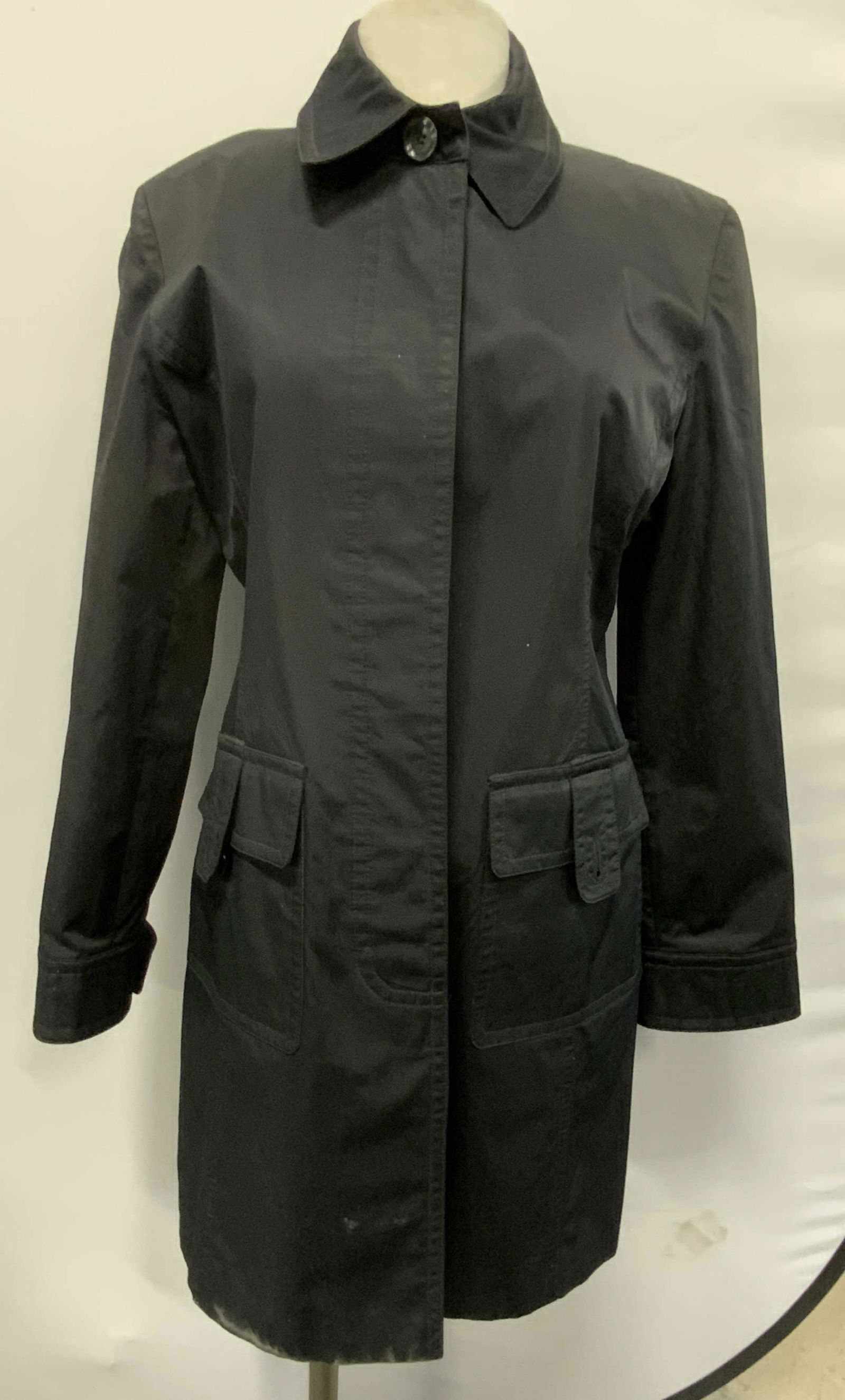 TALBOTS Black Rain Jacket (1 of 6)