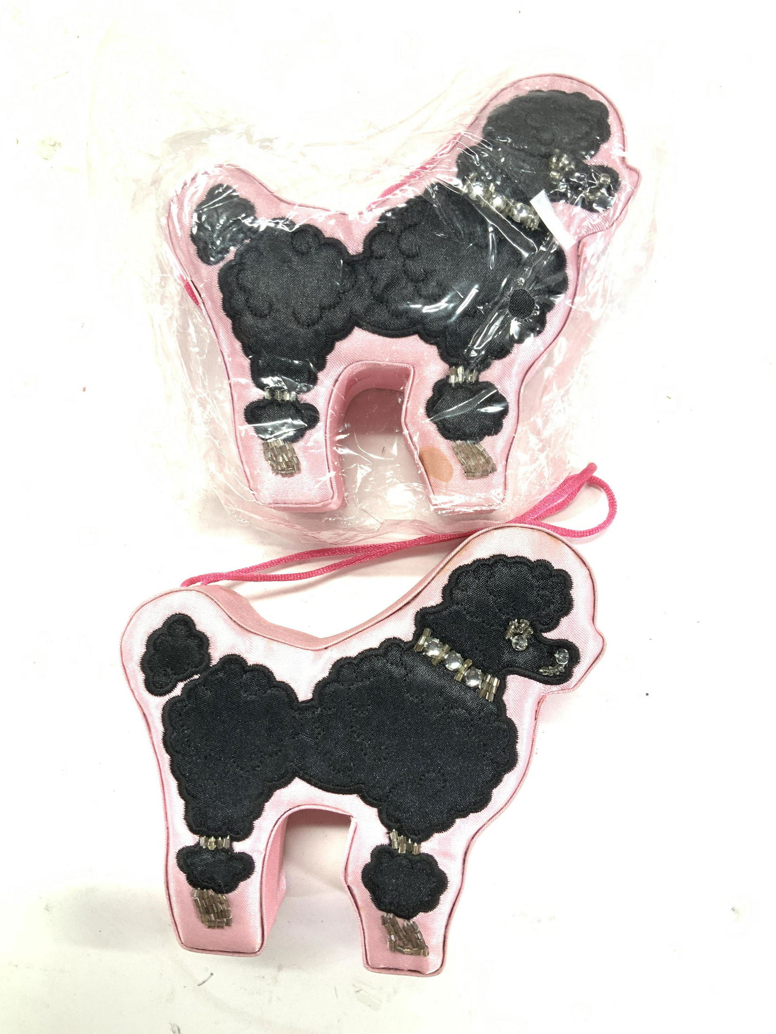 Lot 2 Kids Poodle Purses, New (1 of 7)