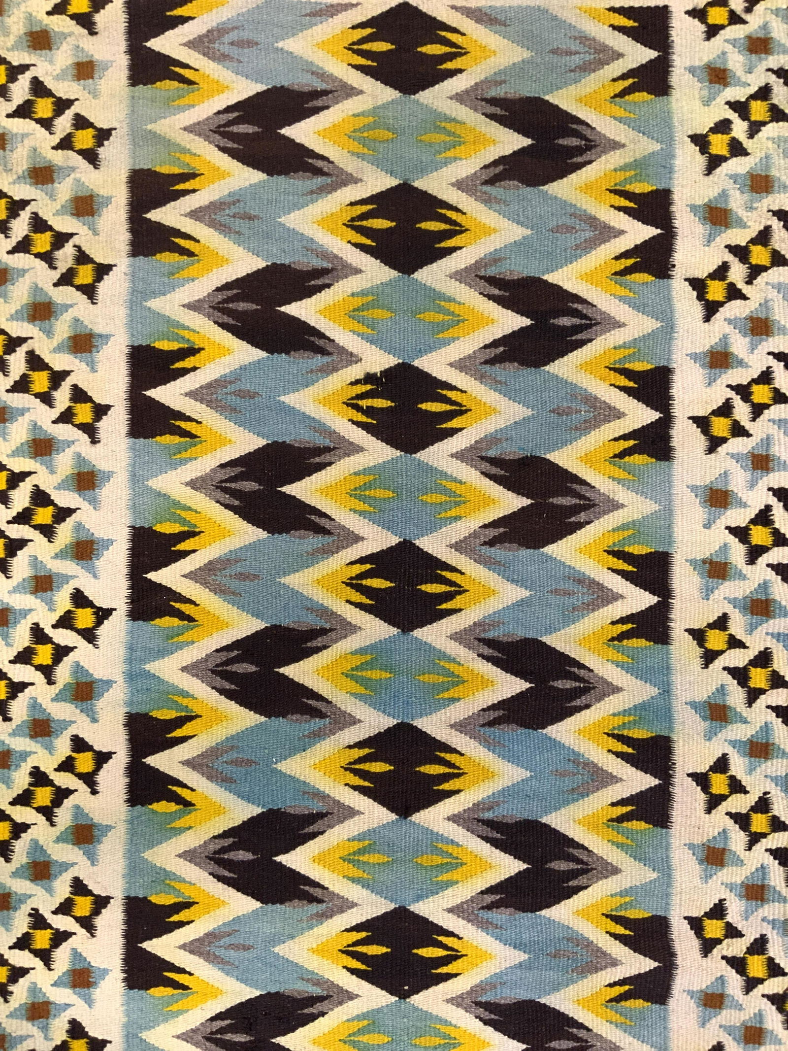 Vintage Handmade Tribal Style Wool Rug (1 of 7)
