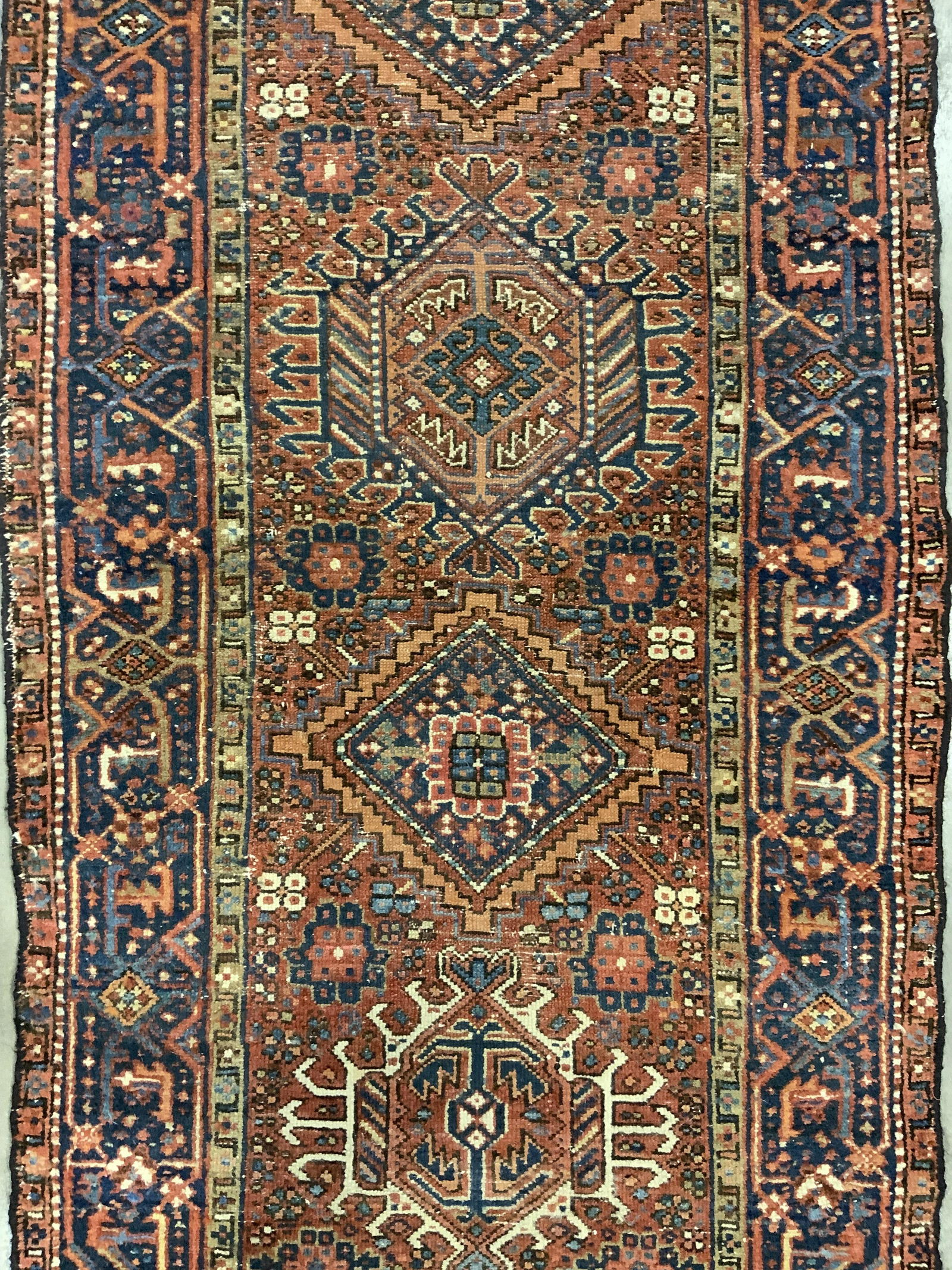 Vintage Handmade Persian Wool Runner (1 of 7)