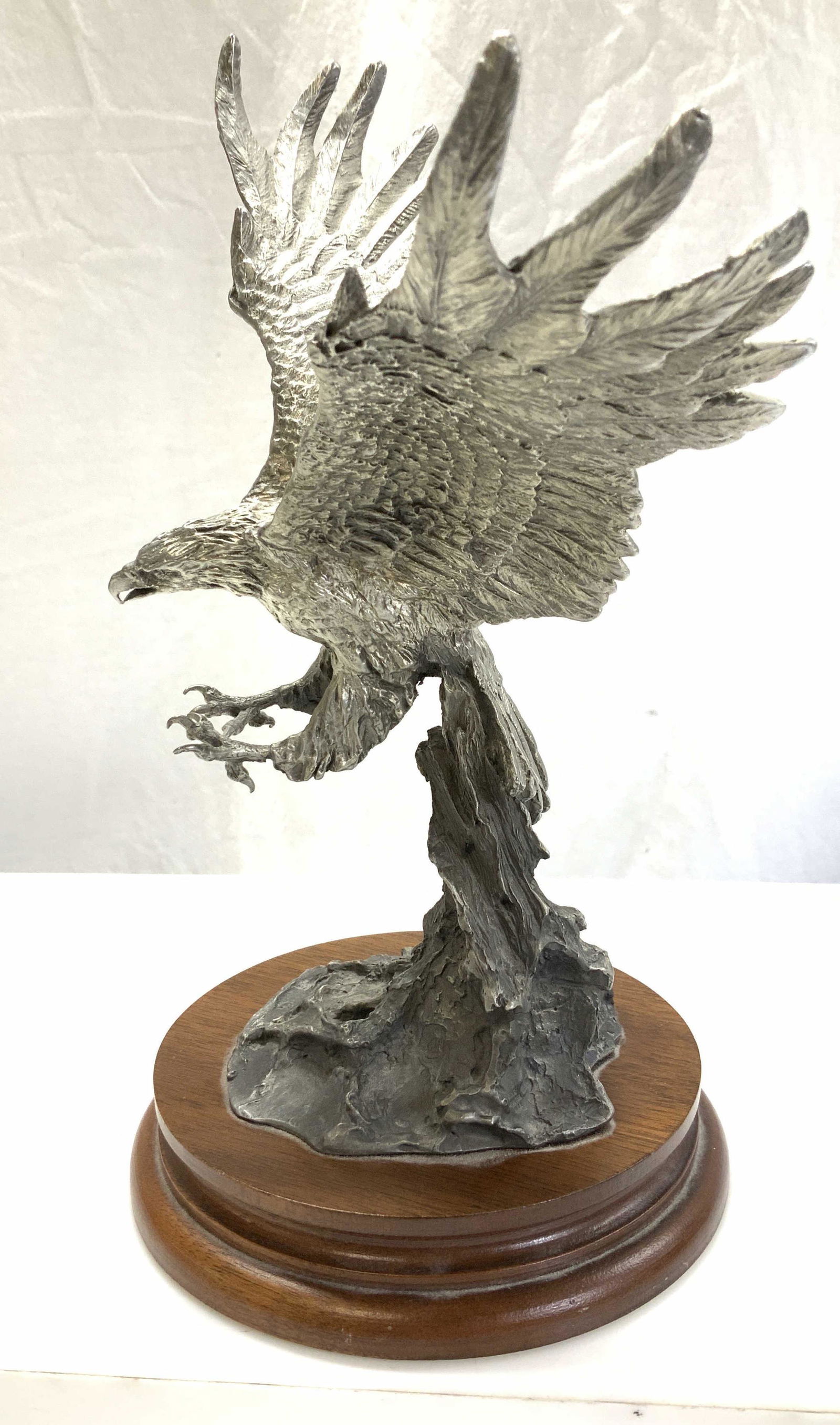 American Eagle Pewter Sculpture, Majesty Chilmark (1 of 7)