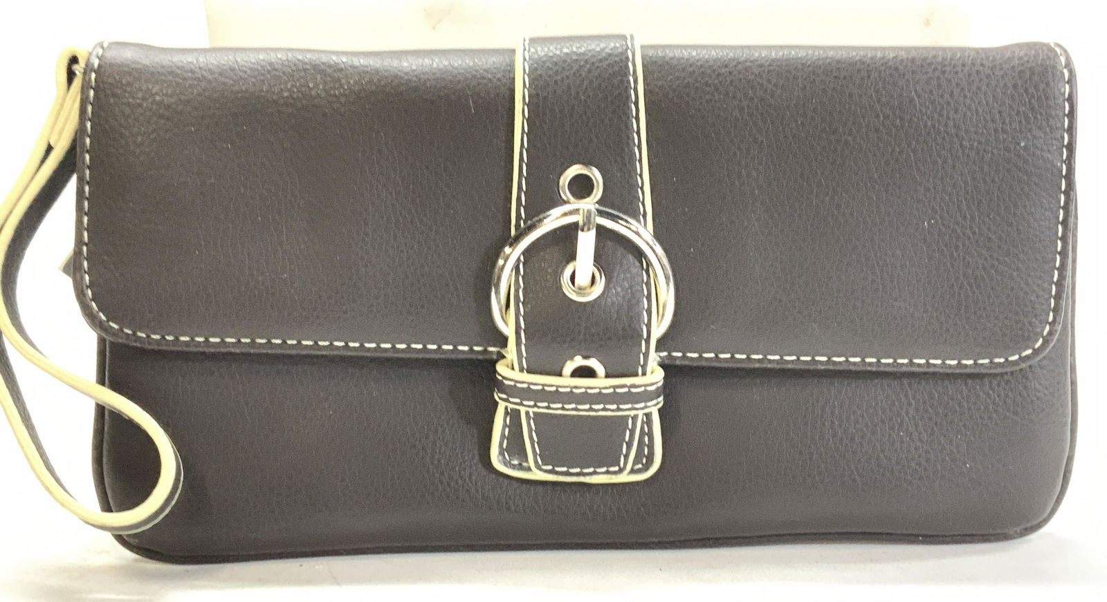 New York & Co Faux Leather Wristlet Clutch NWT (1 of 6)