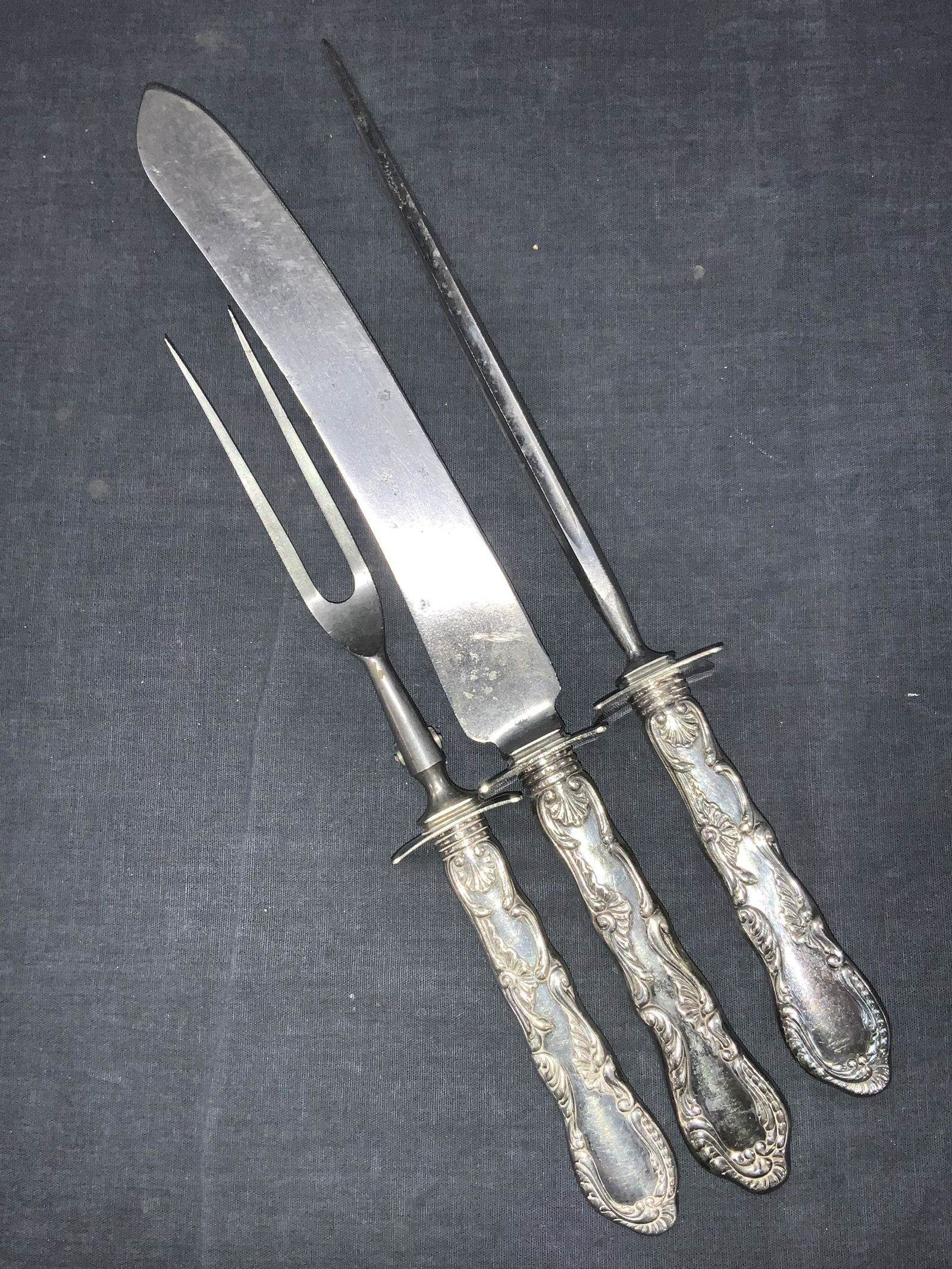 Vintage  Gorham Sterling Silver Carving Set (1 of 7)