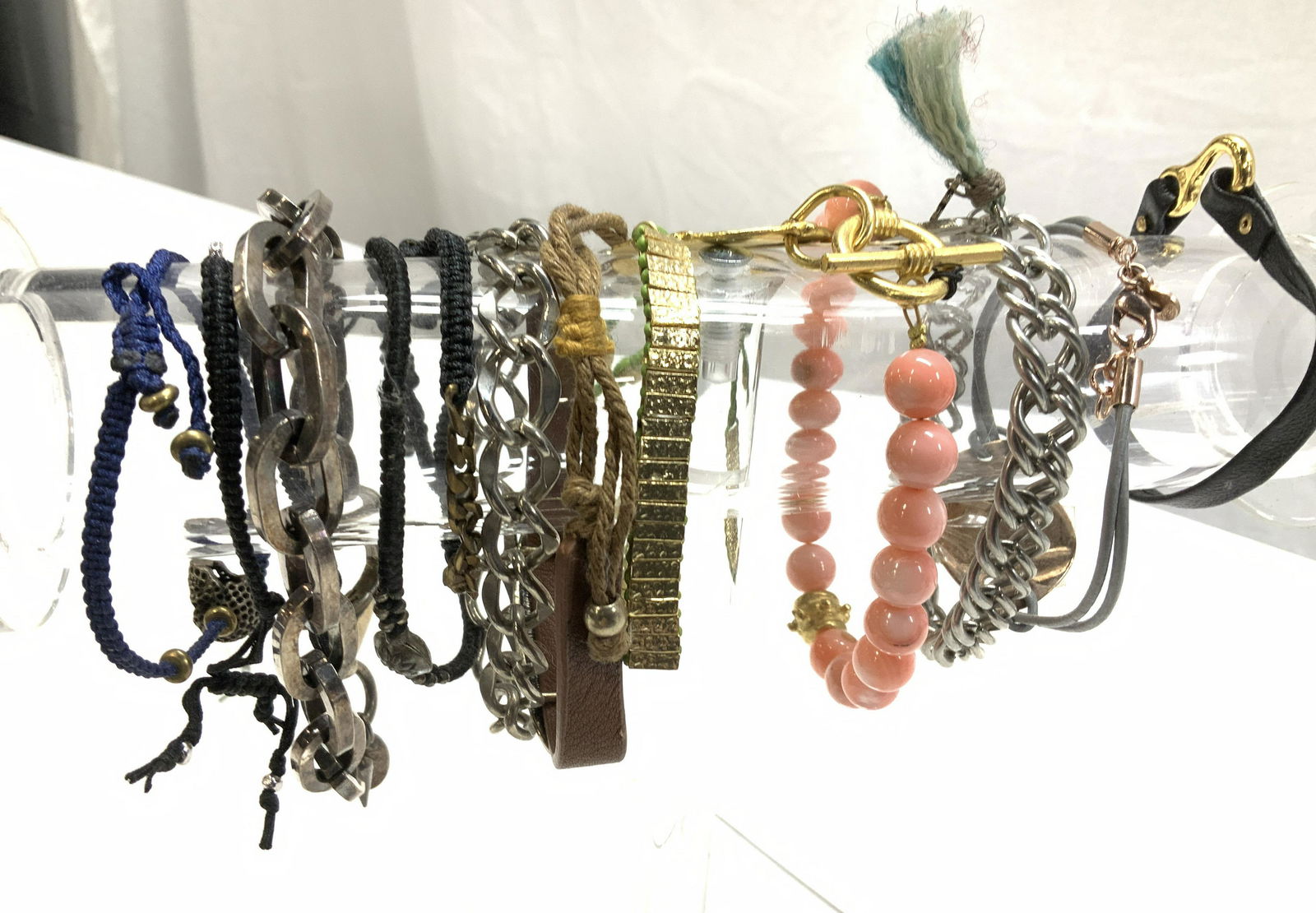 Lot 20+ Bracelets and Leather Choker Necklaces (1 of 8)