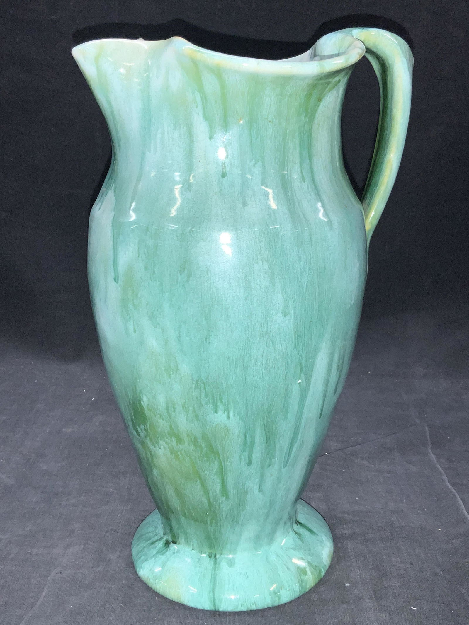 Drip Glazed Ceramic Pitcher/ Vessel (1 of 7)