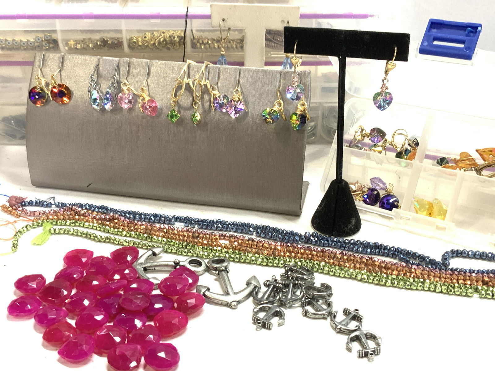 Jewelry Making Accessories & Chalcedony Beads (1 of 17)