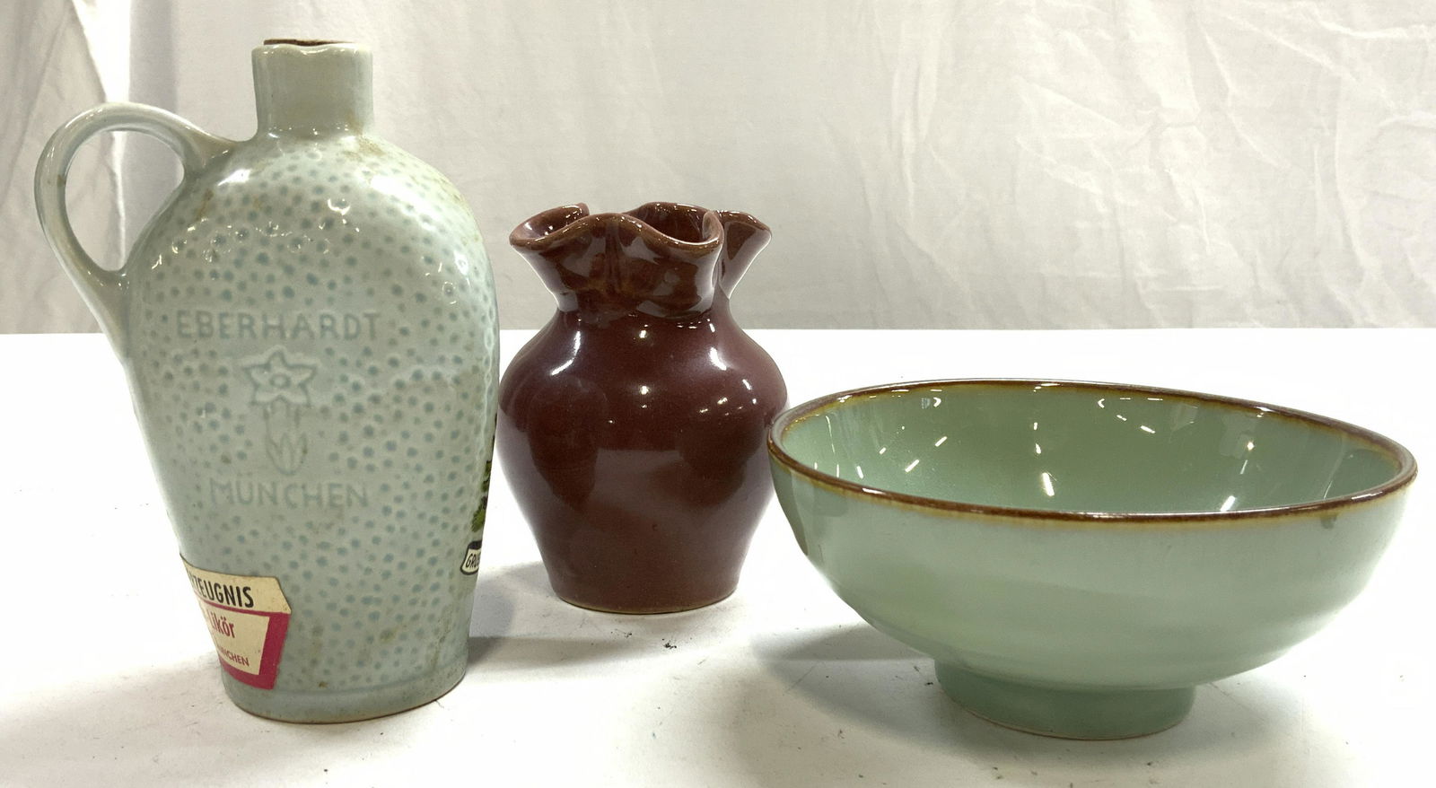 Lot 3 Vintage Ceramic Vessels (1 of 6)