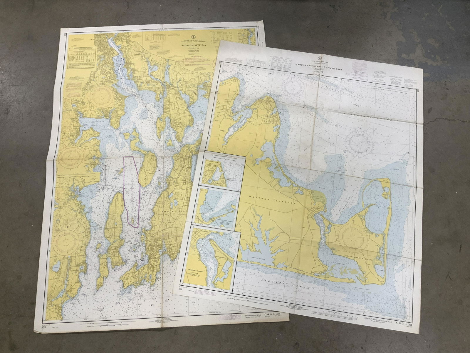 2 Topographical Maps of MASSACHUSETTS (1 of 13)