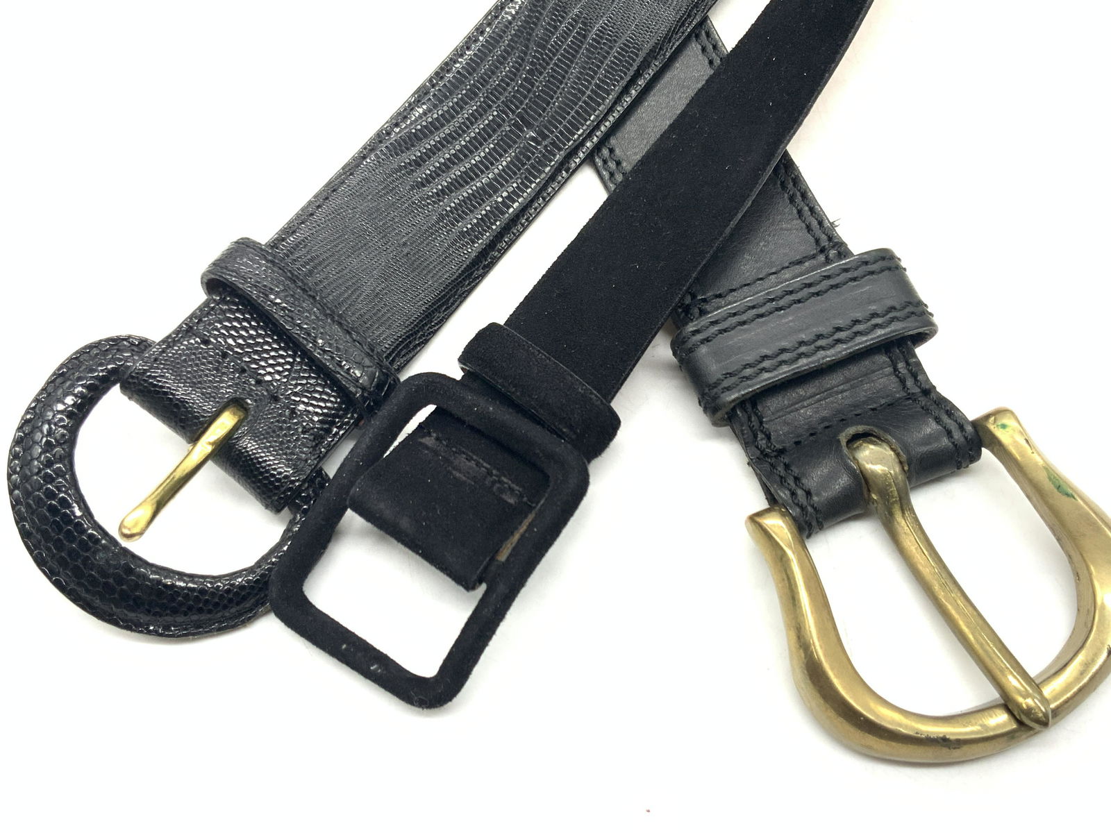Ralph Lauren & Armani Designer Leather Belts (1 of 10)