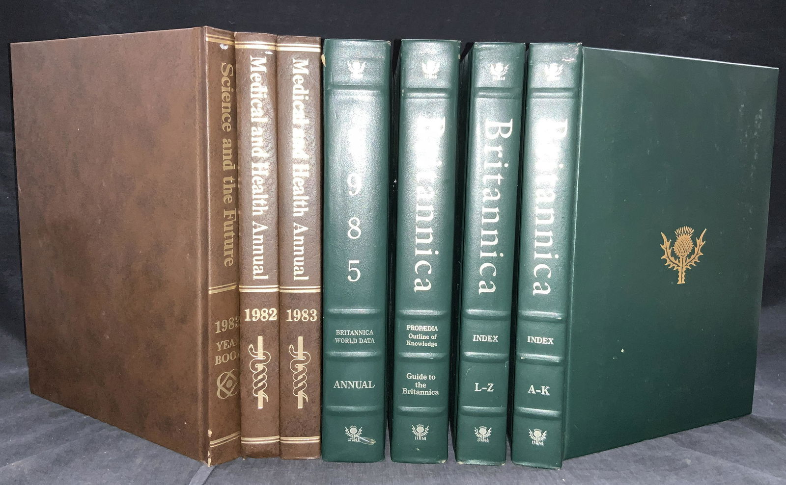 Set7 HardCover Britannica Encyclopedias & More (1 of 10)