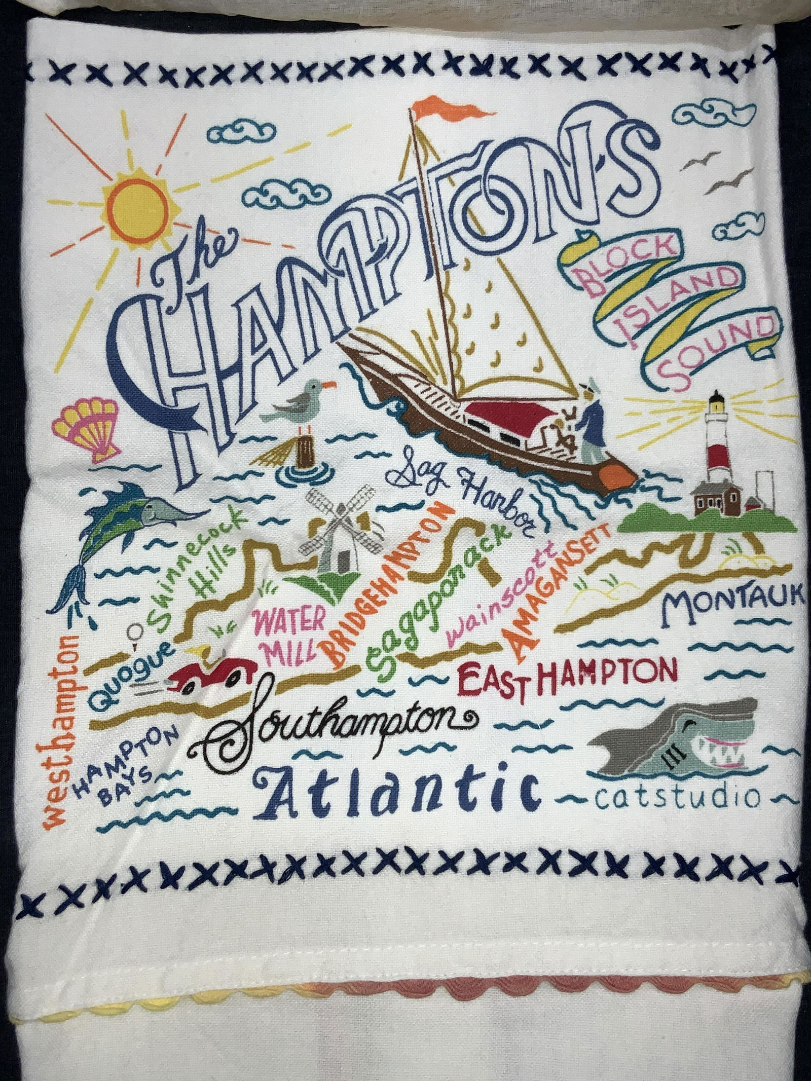 CatStudio Hamptons Towel W Org Bag (1 of 10)