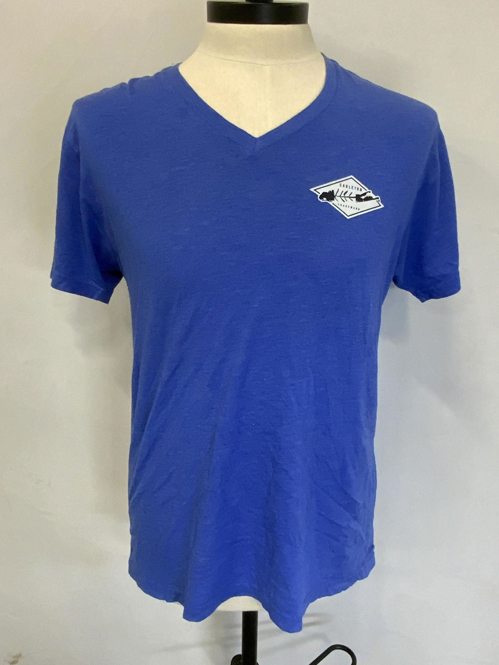 NEXT LEVEL APPAREL Blue Graphic Print Tee Shirt (1 of 6)