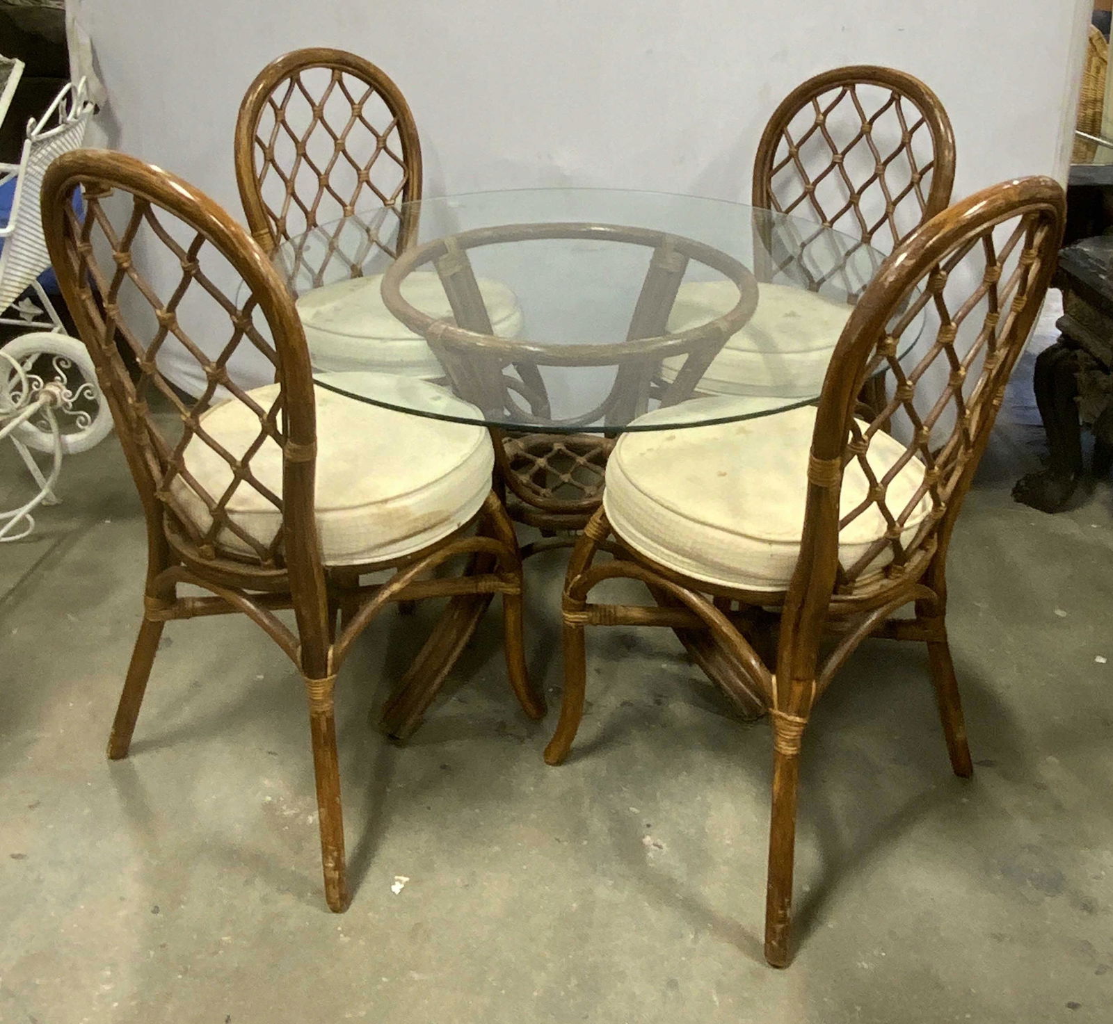 Set 5 Bentwood Table & Chairs, Fort Smith Chair Co (1 of 14)